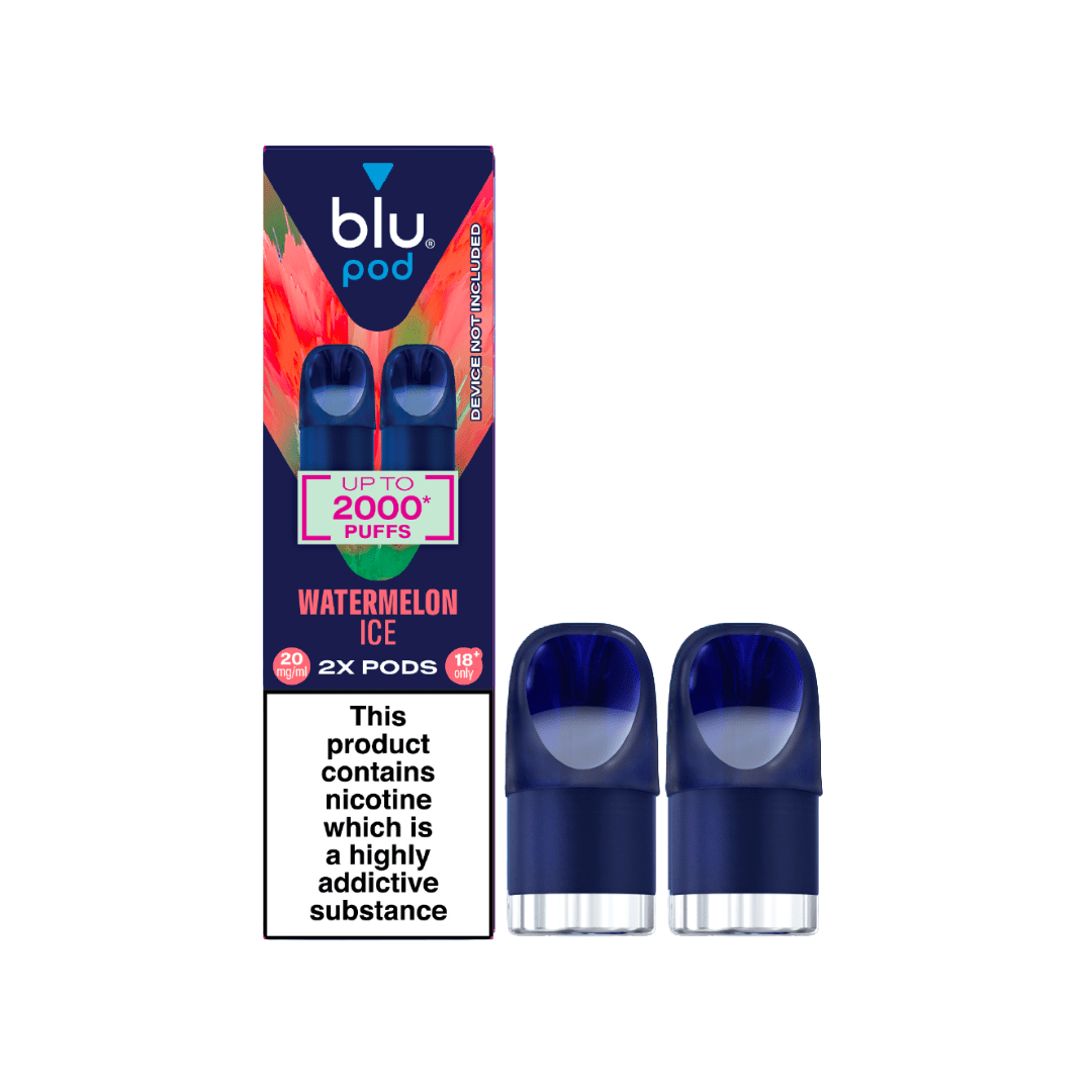 blu Pods Replacement (Pack of 2) Watermelon Ice
