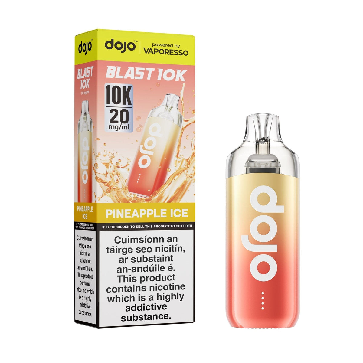 Vaporesso Dojo Blast 10K Prefilled Pod Kit Pineapple Ice