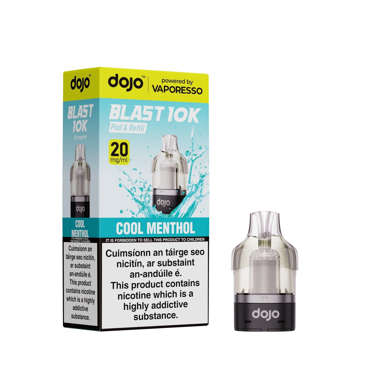 Vaporesso Dojo Blast 10K Prefilled Pod Cool Menthol
