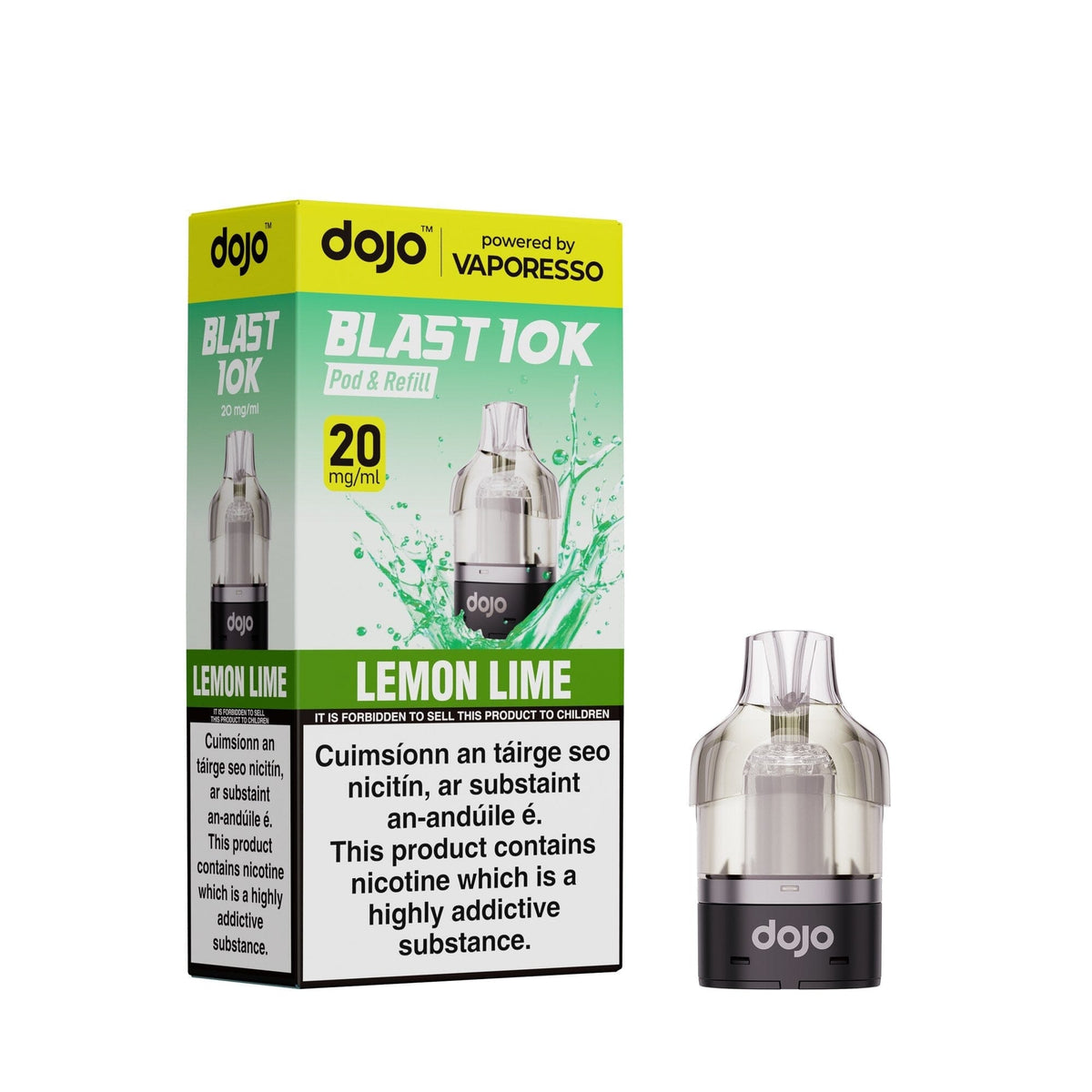 Vaporesso Dojo Blast 10K Prefilled Pod Lemon Lime