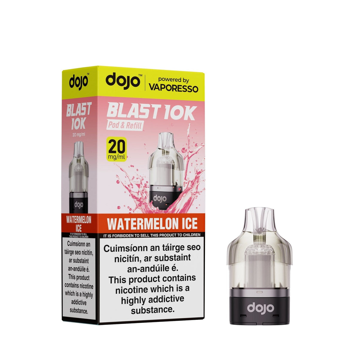 Vaporesso Dojo Blast 10K Prefilled Pod Watermelon Ice