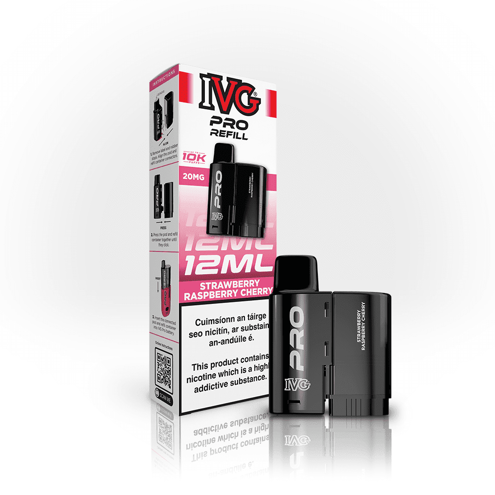 IVG PRO 10K Refills Strawberry Raspberry Cherry