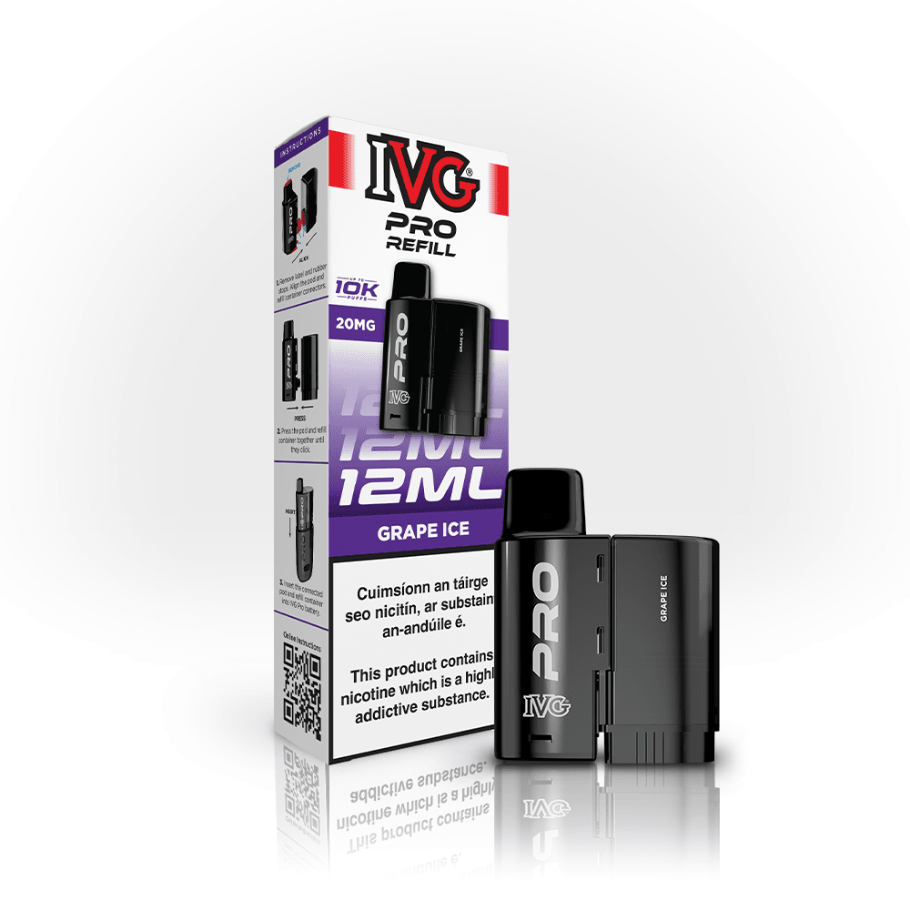 IVG PRO 12K Refills Grape Ice