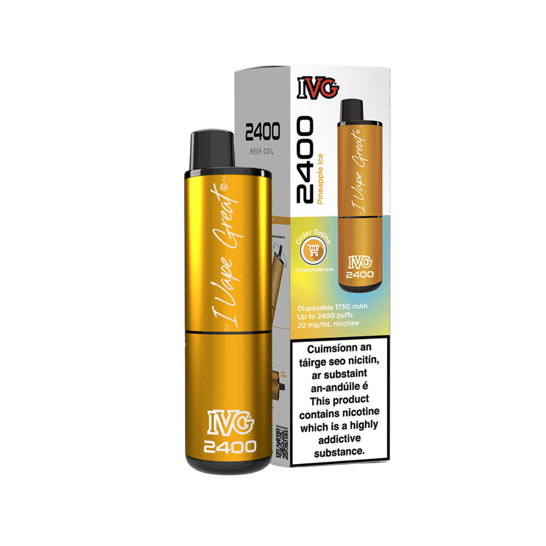 IVG 2400 Disposable Vape Kit Pineapple Ice