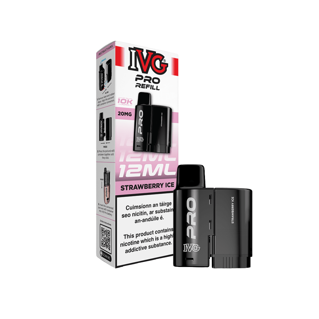 IVG PRO 12K Refills Strawberry Ice