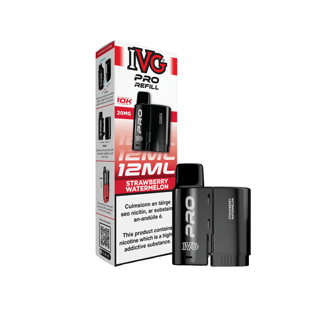 IVG PRO 12K Refills Strawberry Watermelon