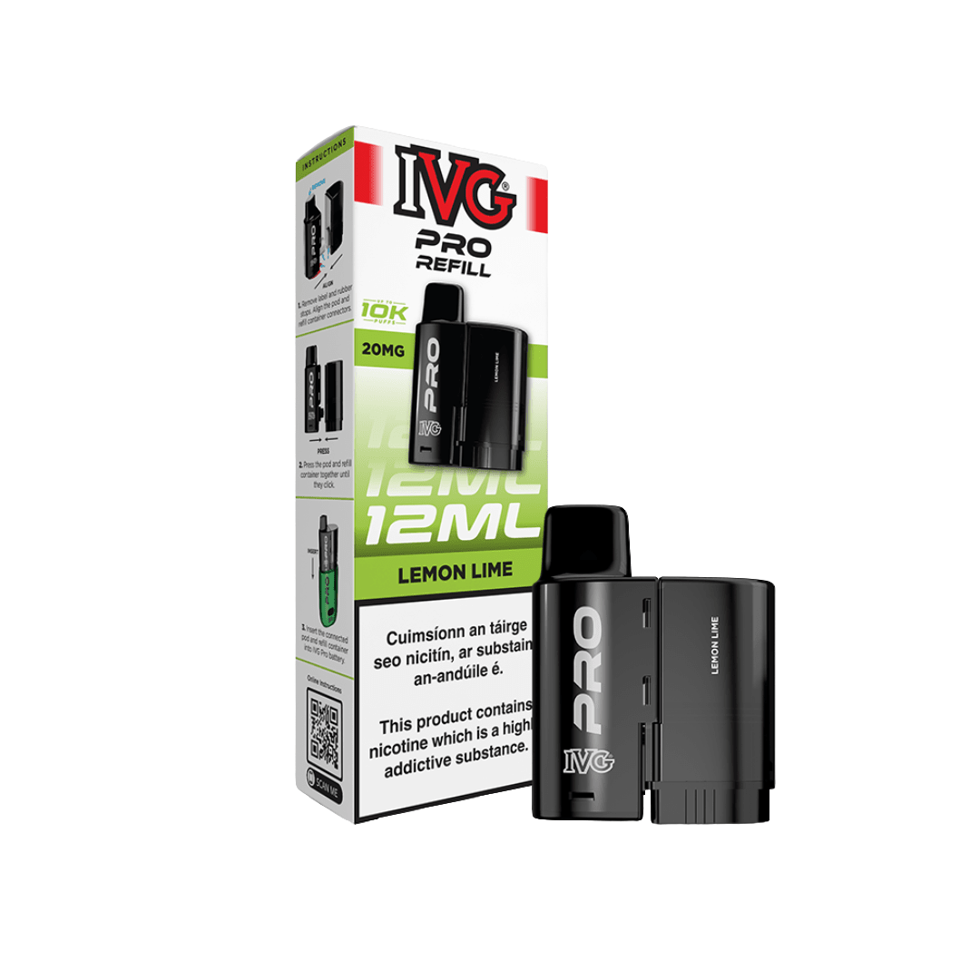 IVG PRO 12K Refills Lemon Lime