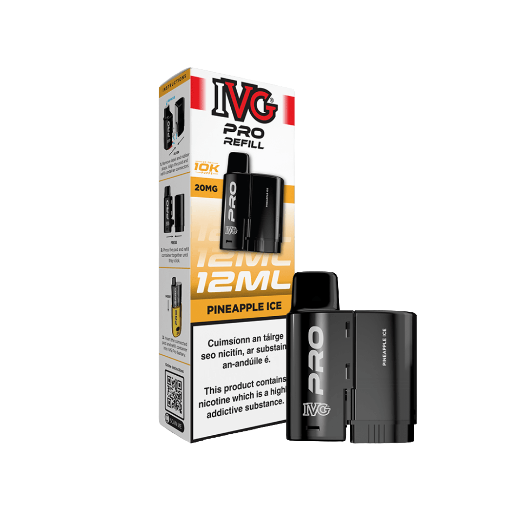 IVG PRO 12K Refills Pineapple Ice