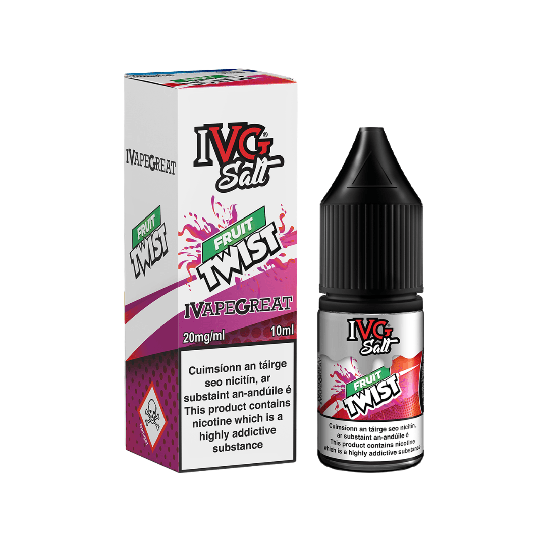 IVG Nicotine Salt E-Liquid Fruit Twist 20MG - High Nicotine
