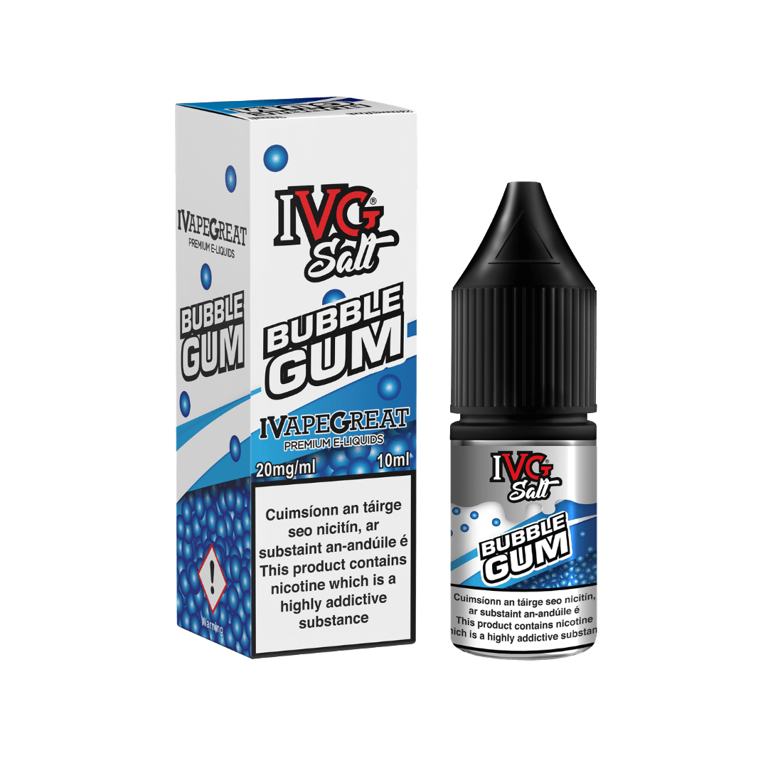 IVG Nicotine Salt E-Liquid Bubblegum 20MG - High Nicotine