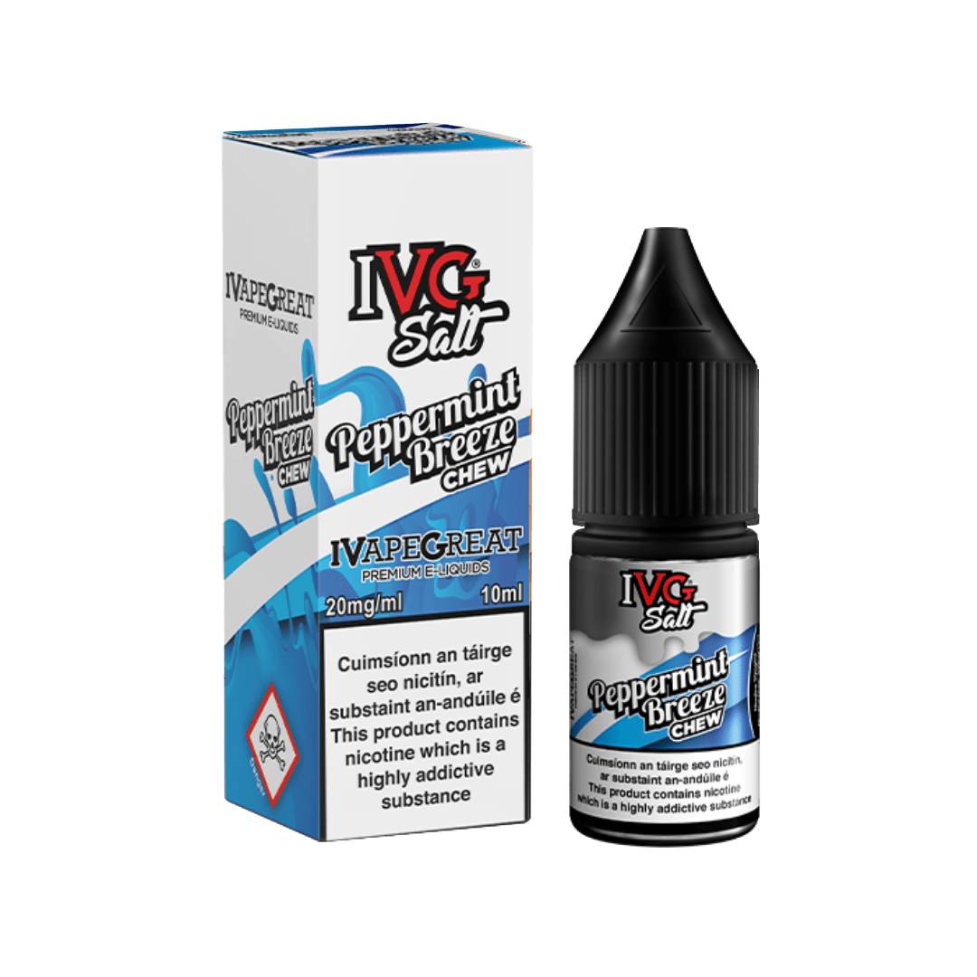 IVG Nicotine Salt E-Liquid Peppermint Breeze 20MG - High Nicotine