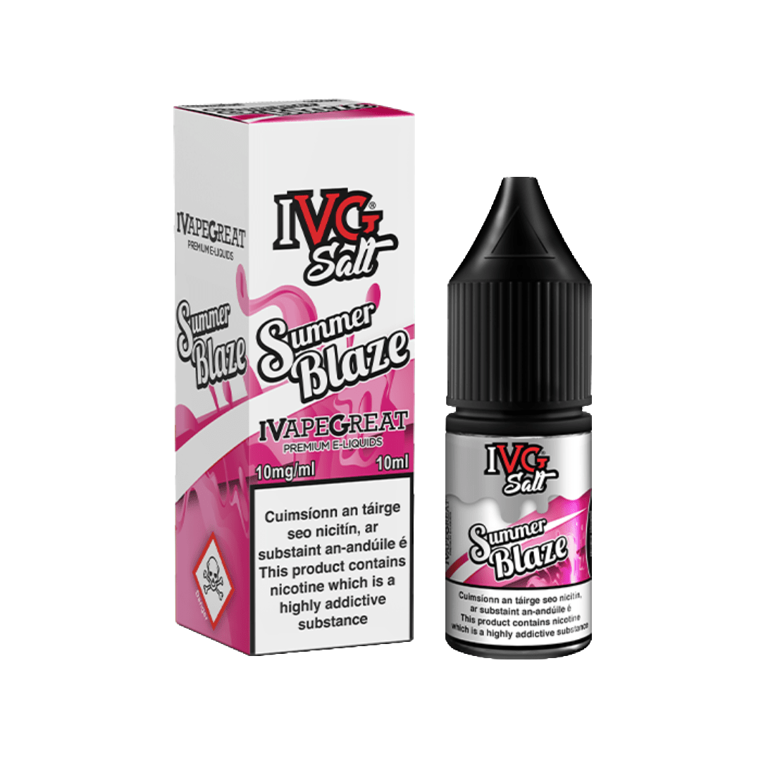 IVG Nicotine Salt E-Liquid Summer Blaze 10MG - Medium Nicotine