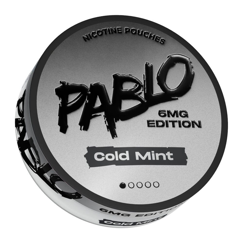 Pablo 6mg Edition Nicotine Pouches Cold Mint