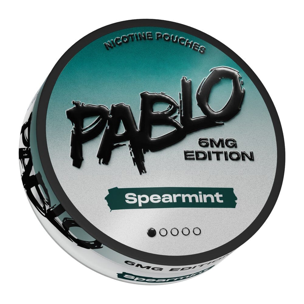 Pablo 6mg Edition Nicotine Pouches Spearmint
