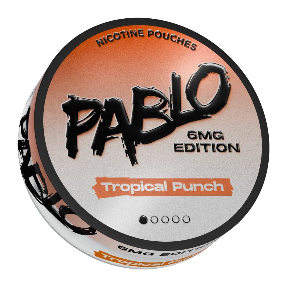 Pablo 6mg Edition Nicotine Pouches Tropical Punch