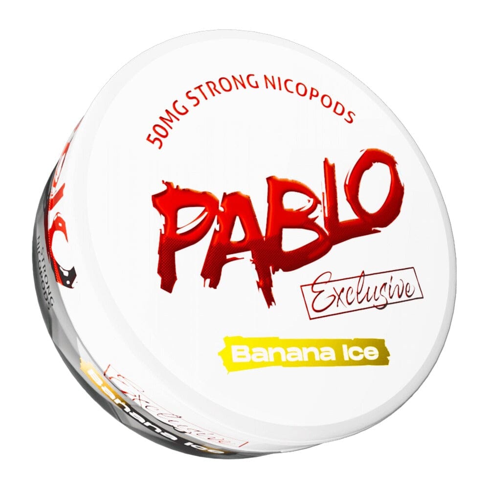 PABLO Exclusive Nicotine Pouches Banana Ice 50MG/G