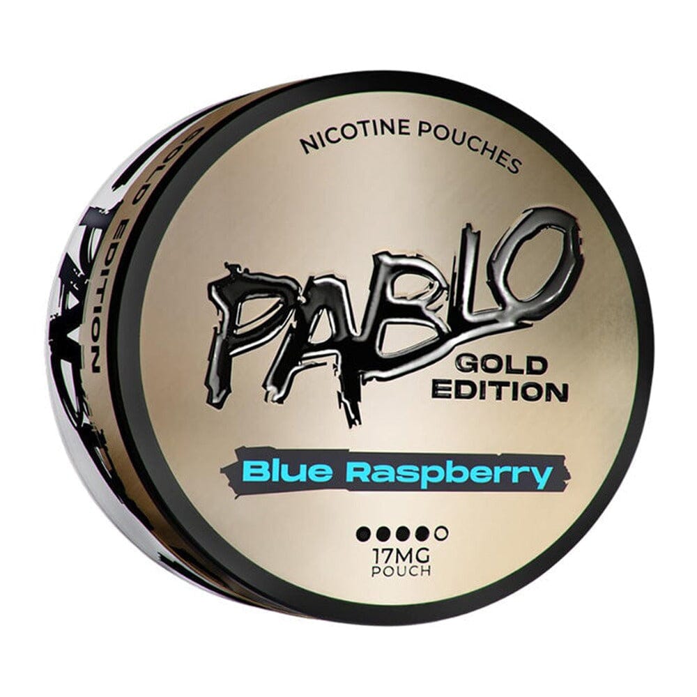PABLO Gold Nicotine Pouches Blue Raspberry 17MG