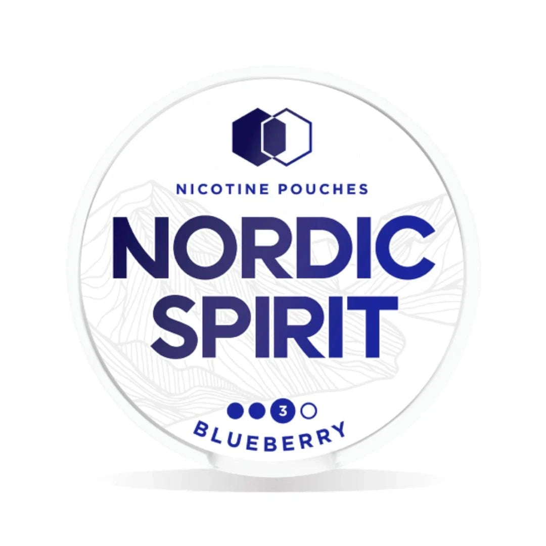 Nordic Spirit Nicotine Pouches Blueberry X-Strong