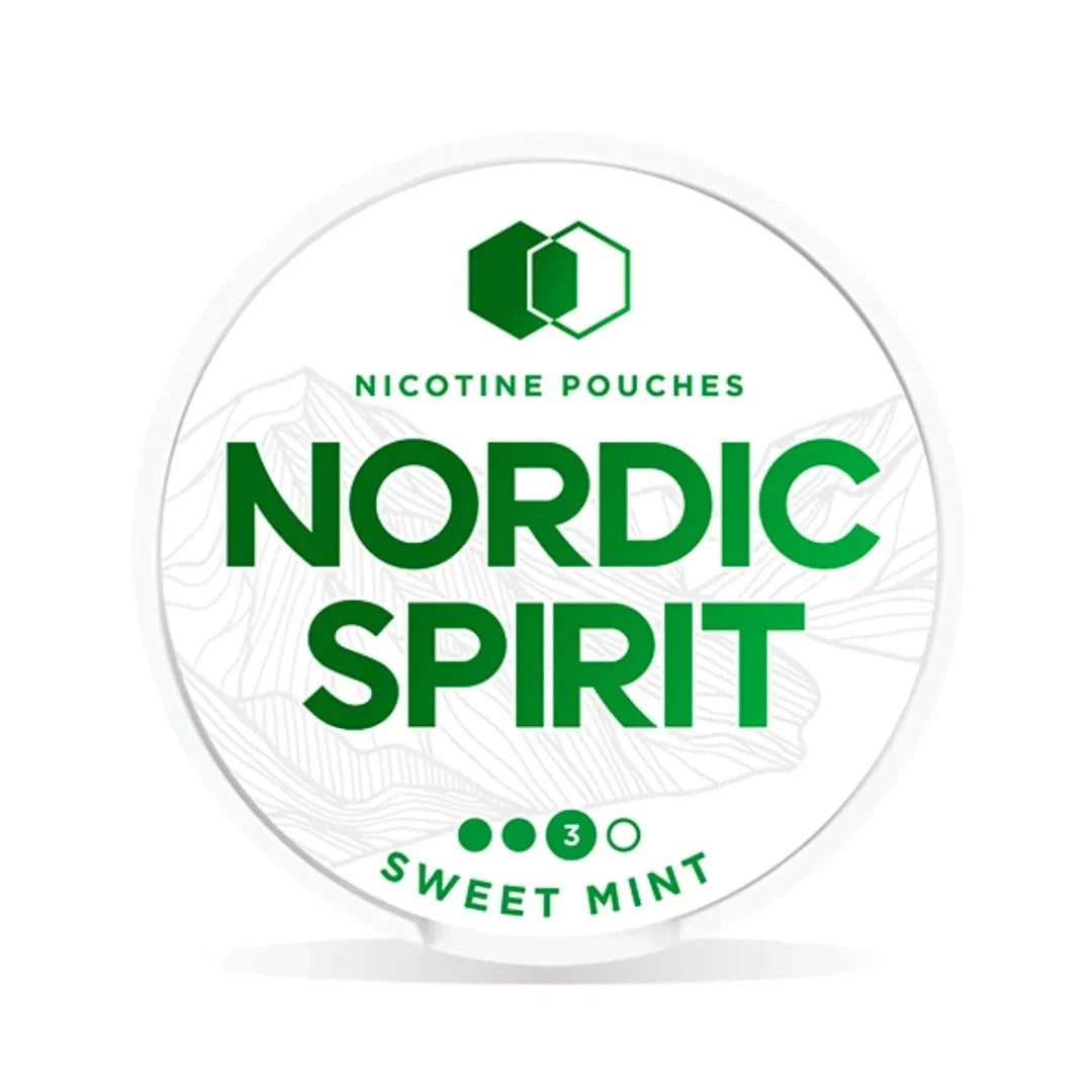 Nordic Spirit Nicotine Pouches Sweet Mint Strong
