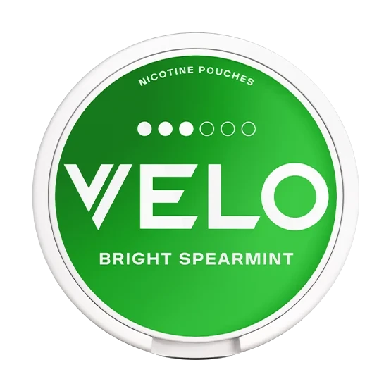 Velo Slim Nicotine Pouches Bright Spearmint 10mg