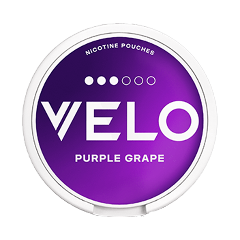 Velo Slim Nicotine Pouches Purple Grape 8mg