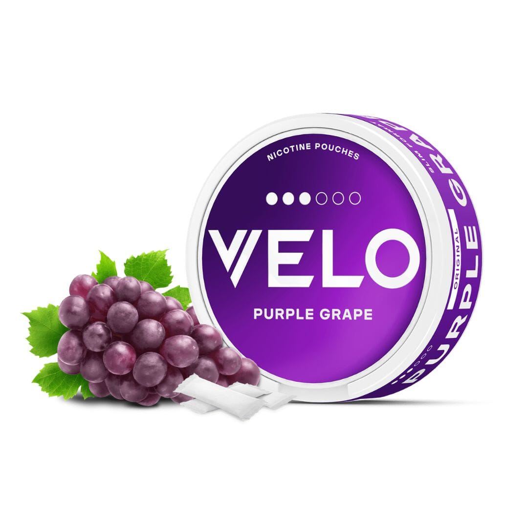 Velo Slim Nicotine Pouches Purple Grape 8mg