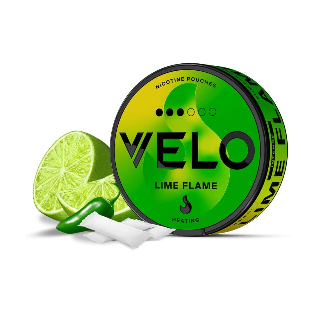 Velo Slim Nicotine Pouches Lime Flame 10mg