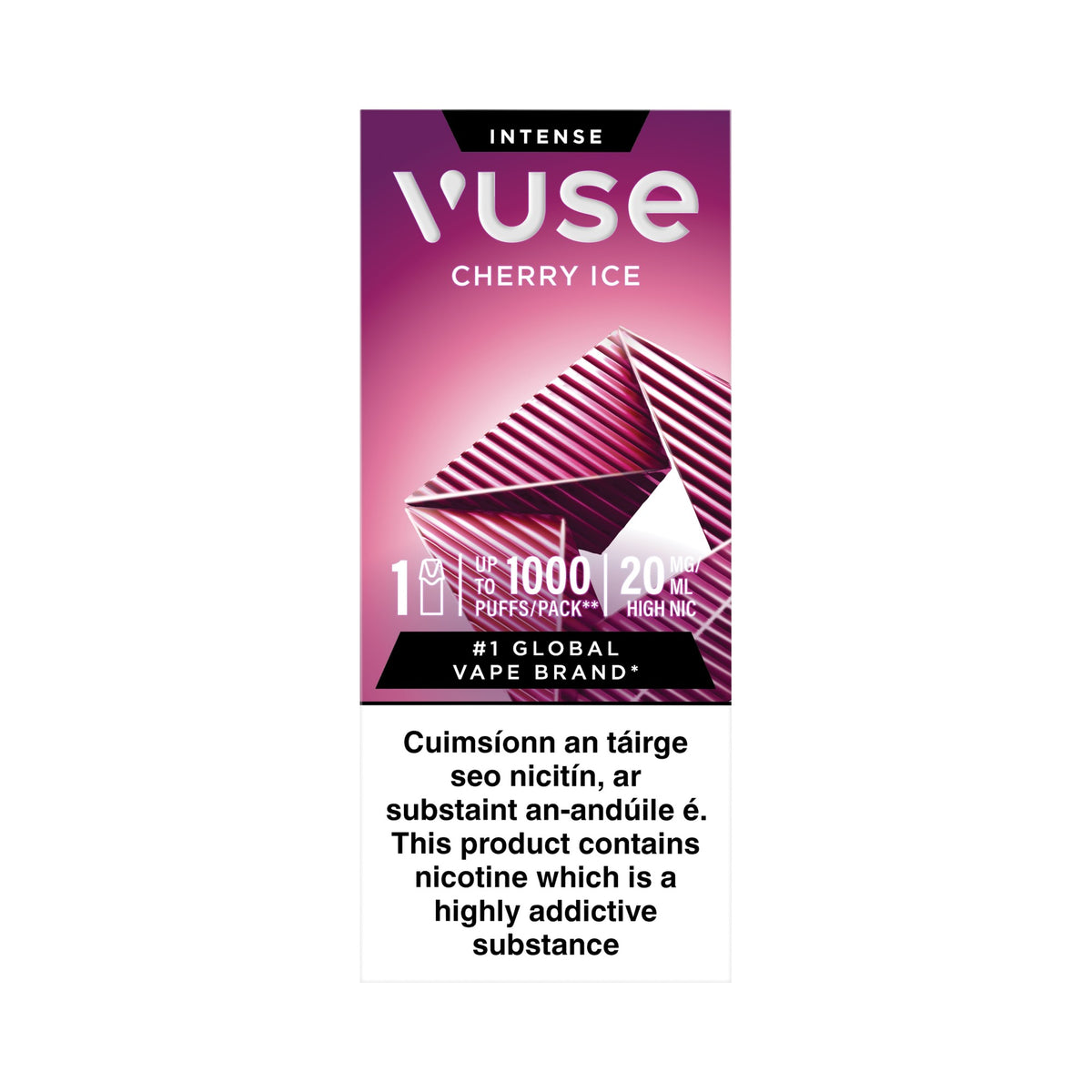 VUSE Intense ePod Cartridge (Pack of 1) Cherry Ice