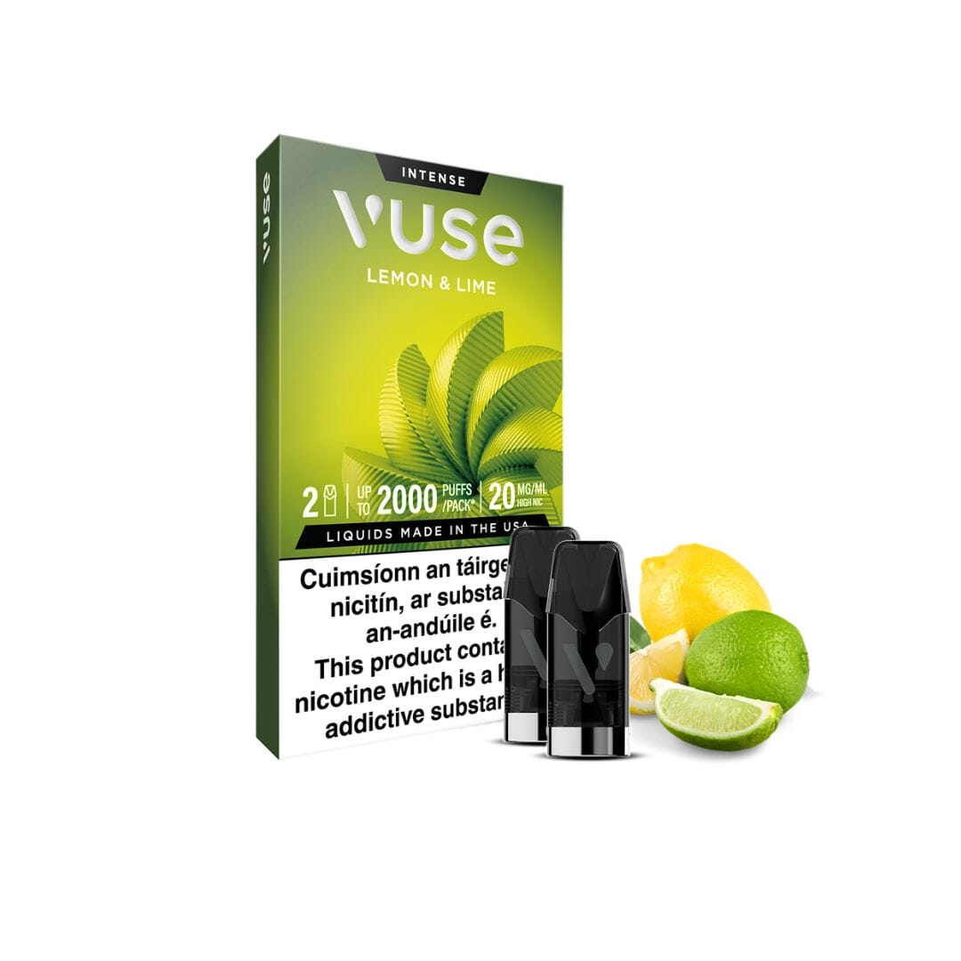 VUSE Extra Intense ePod Cartridges Lemon & Lime 20MG - High Nicotine