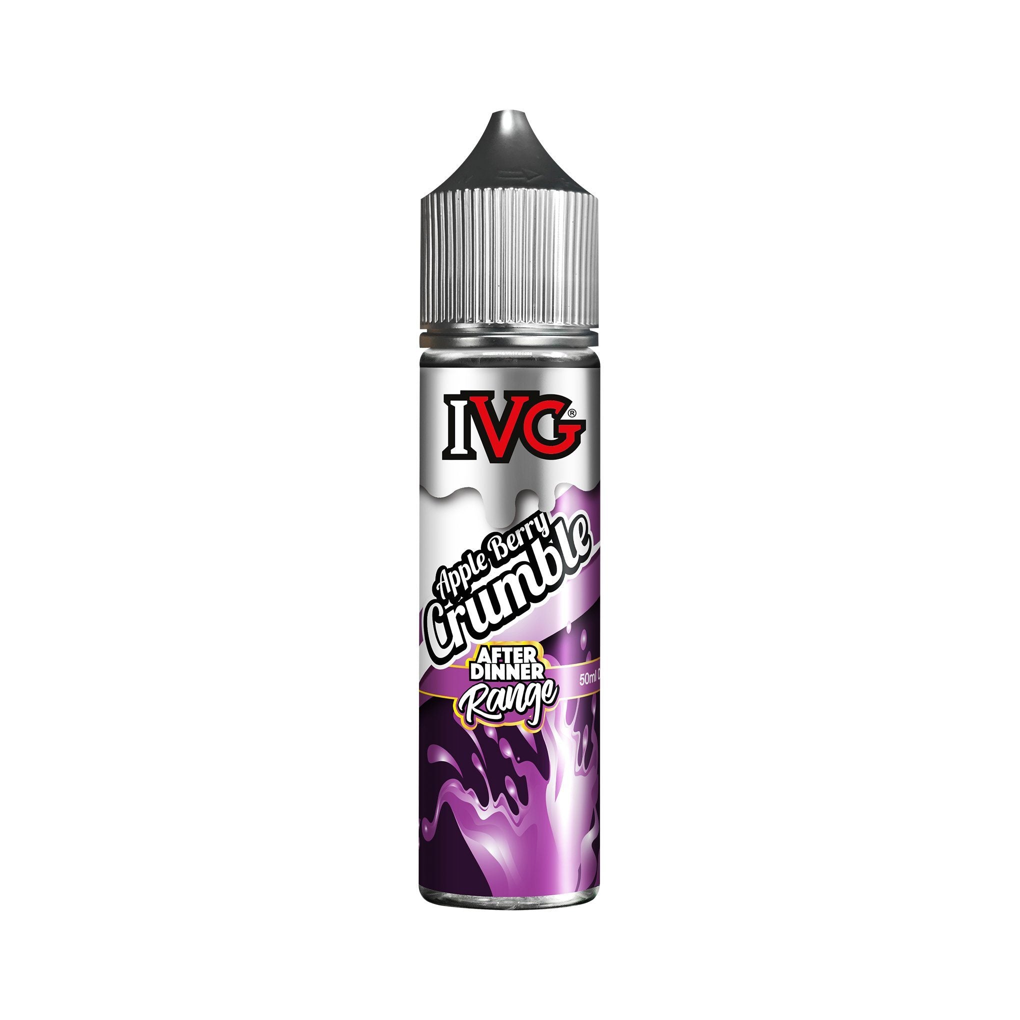 IVG After Dinner Range Short Fill E-Liquid AppleBerry Crumble 