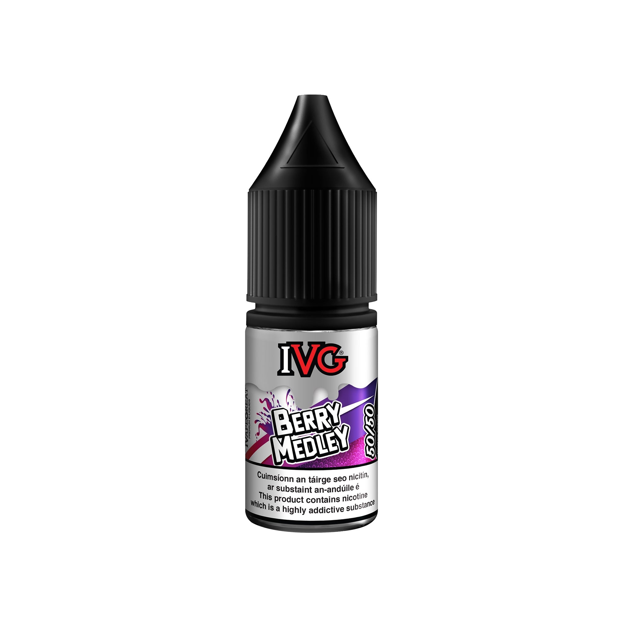 IVG 50/50 Fruit Range E-Liquid Berry Medley 3MG - Very Low Nicotine 