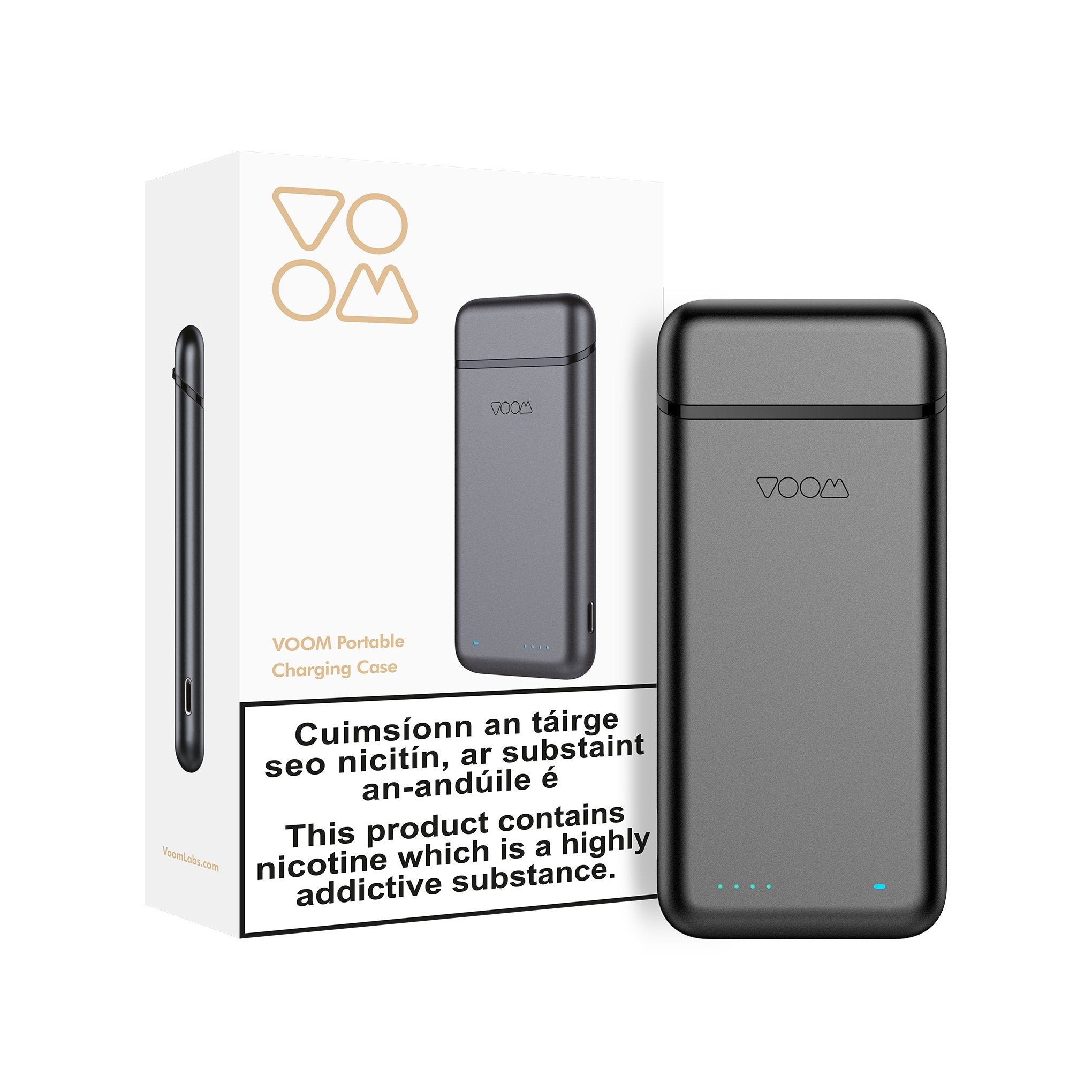 VOOM Portable Charging Case Black