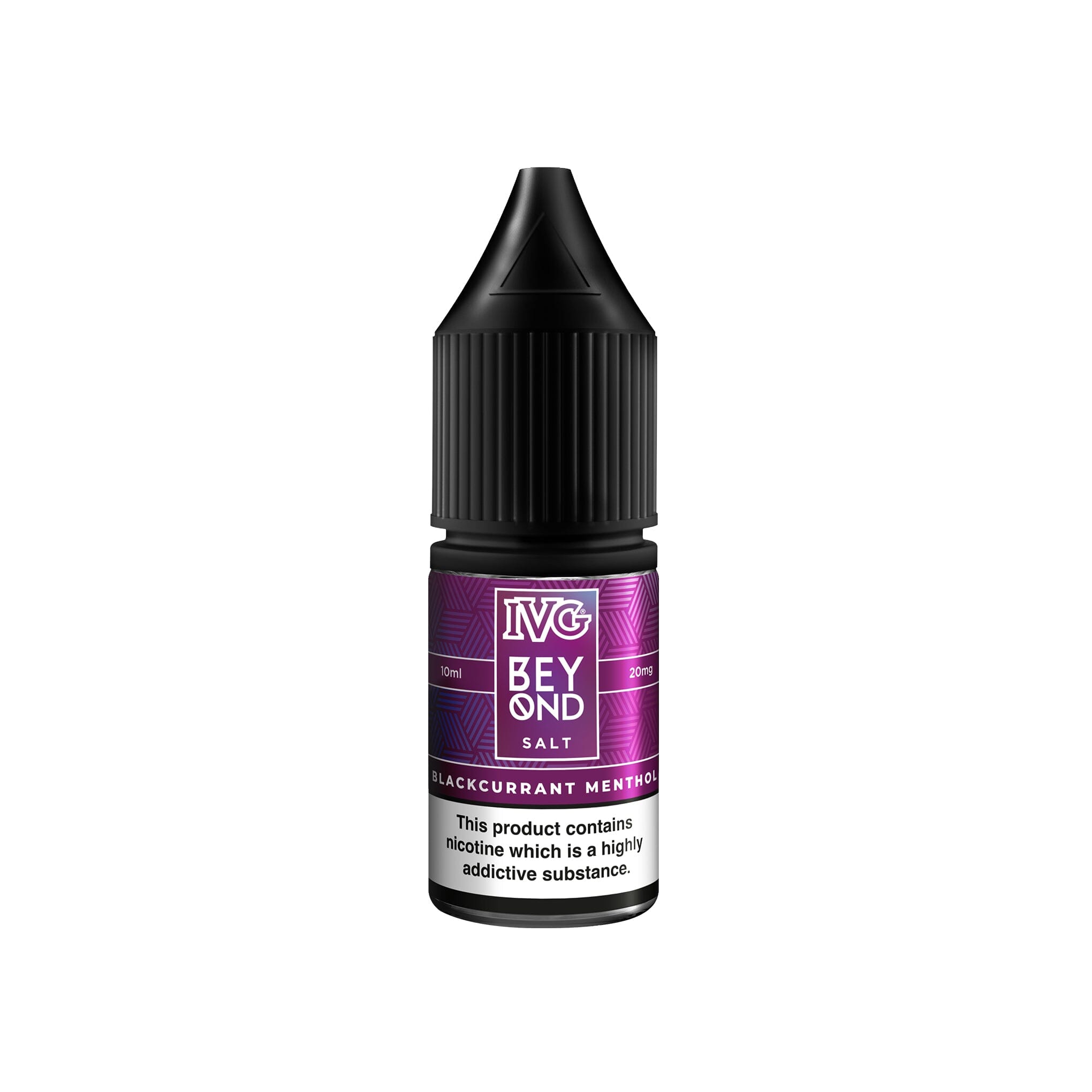 IVG Beyond Nicotine Salt E-Liquid Blackcurrant Menthol 10MG - Medium Nicotine 