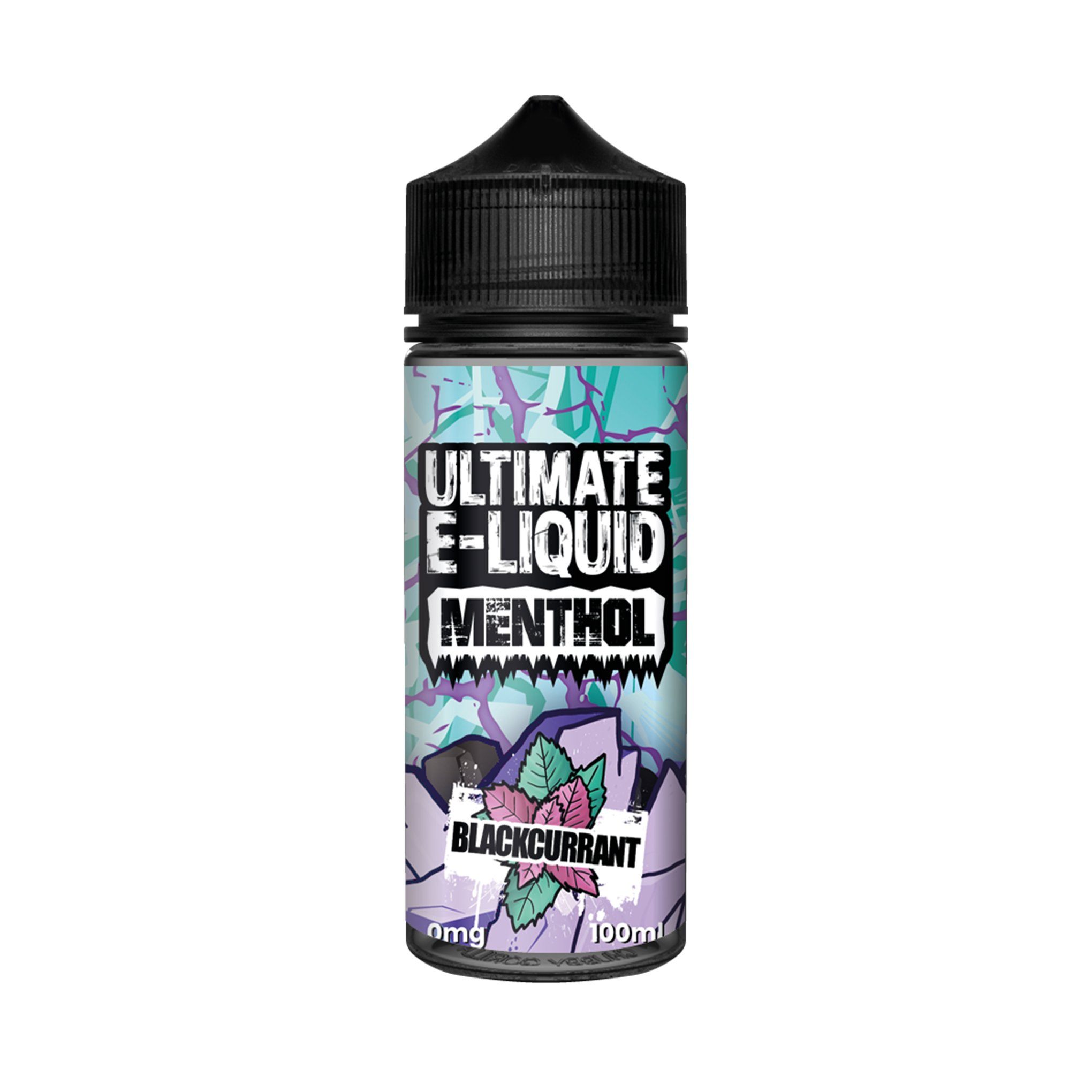 Ultimate E-Liquid Menthol Series Short Fill E-Liquids Blackcurrant