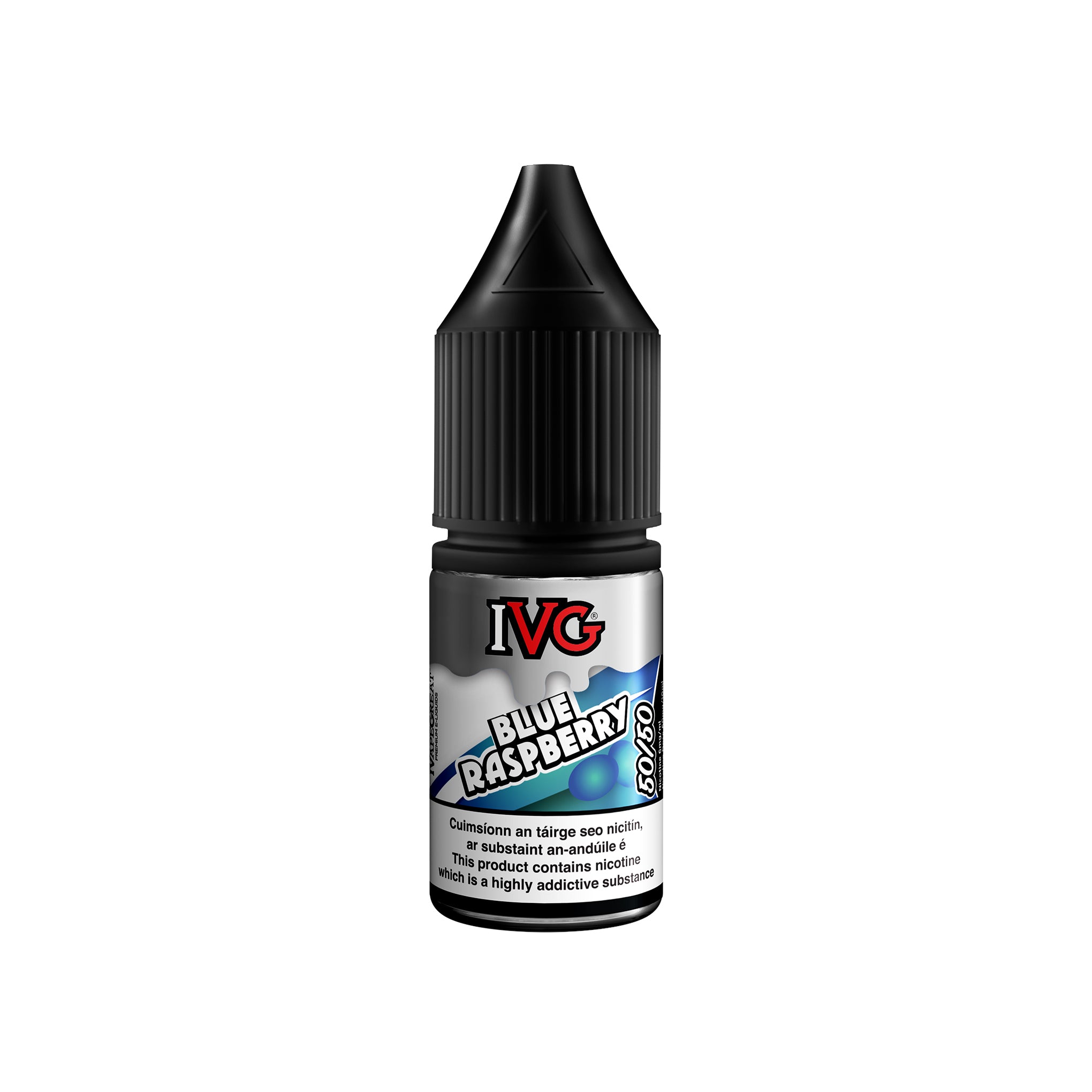 IVG 50/50 Fruit Range E-Liquid Blue Raspberry 3MG - Very Low Nicotine