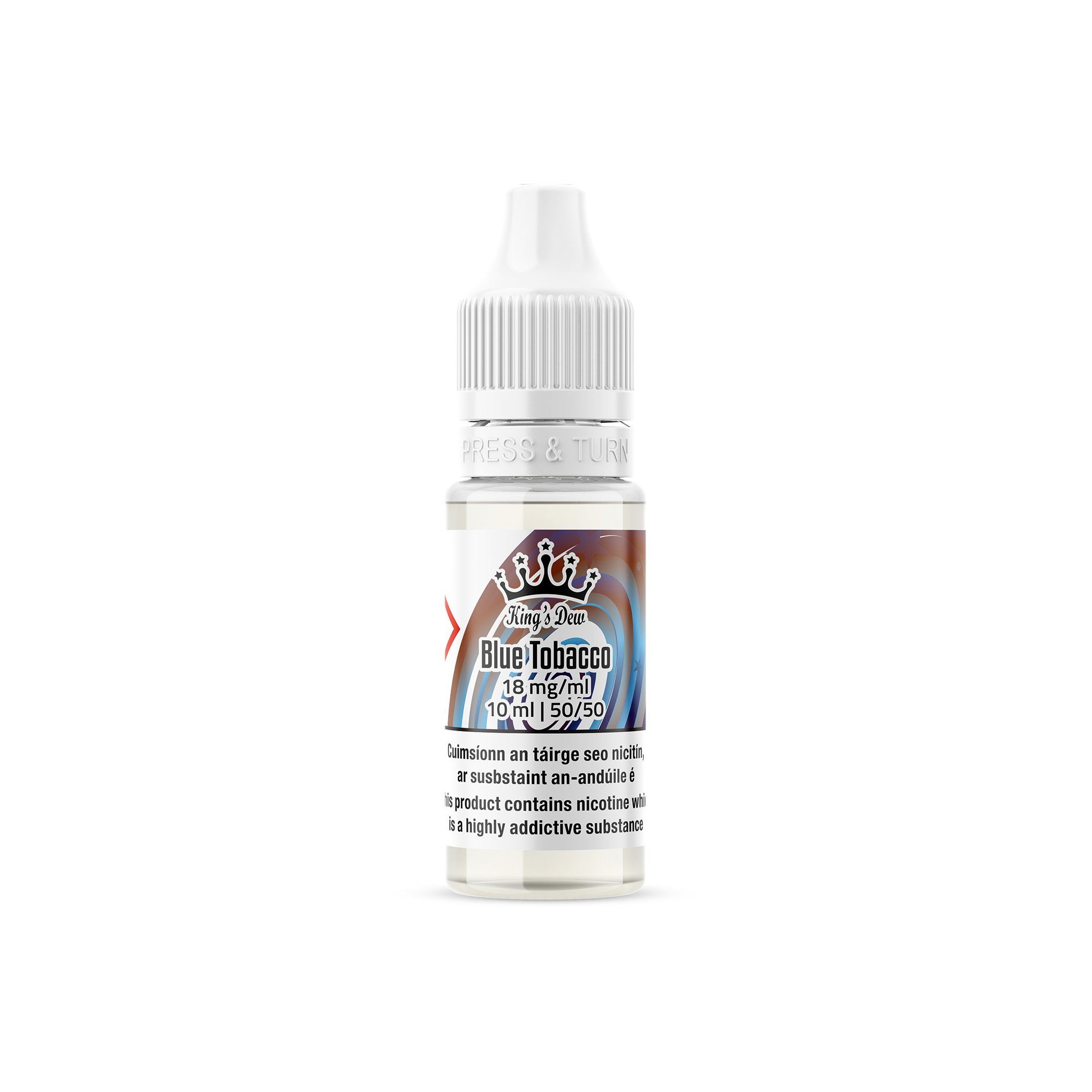 King's Dew E-Liquid Blue Tobacco 18MG - High Nicotine