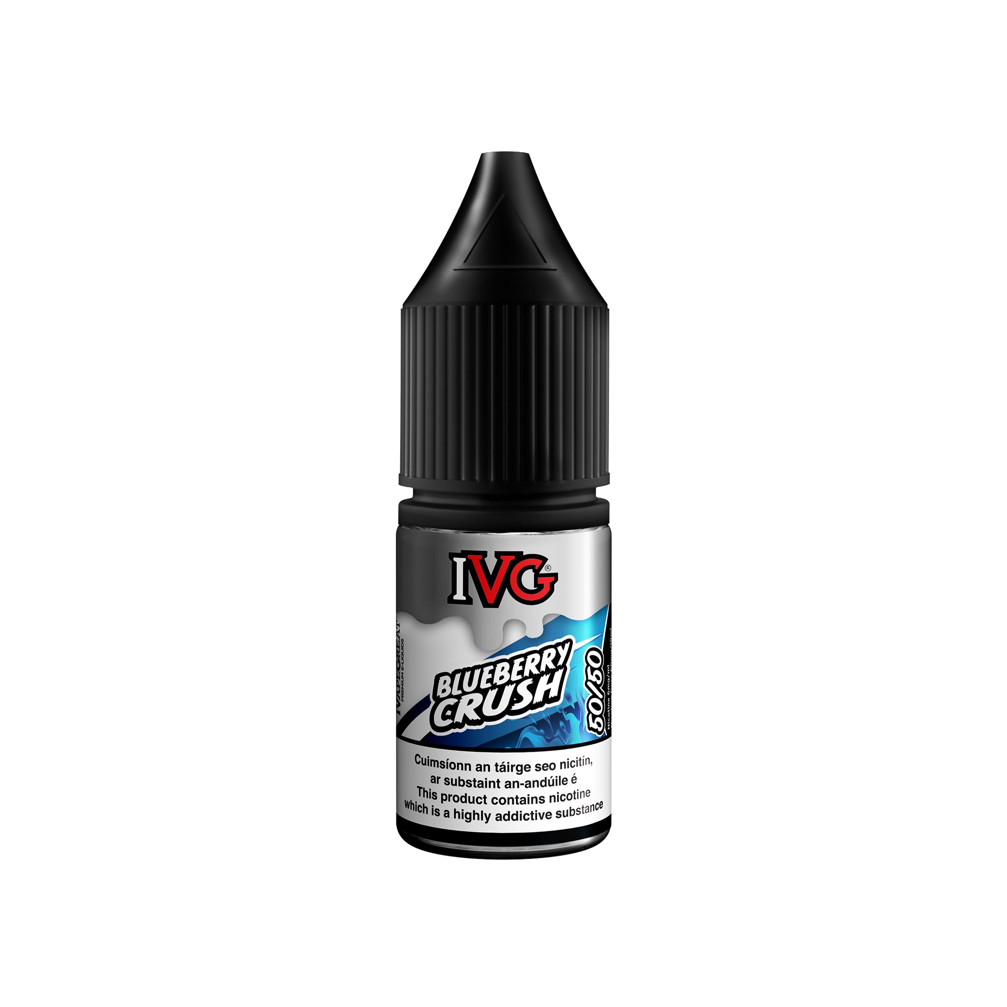 IVG 50/50 Fruit Range E-Liquid Blueberry Crush 3MG - Very Low Nicotine 