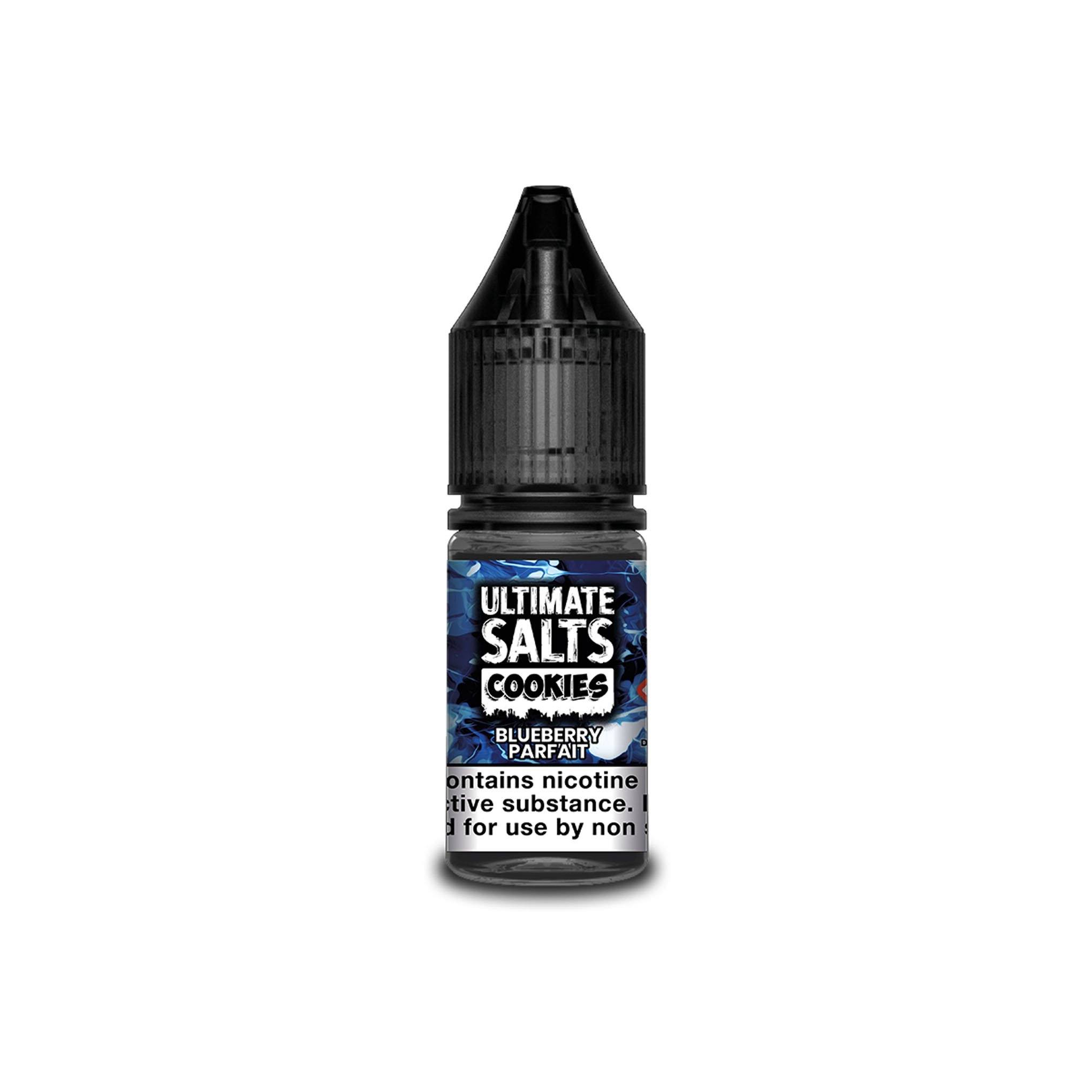 Ultimate Juice Nicotine Salt E-Liquid Blueberry Parfait Cookies 10MG - Medium Nicotine