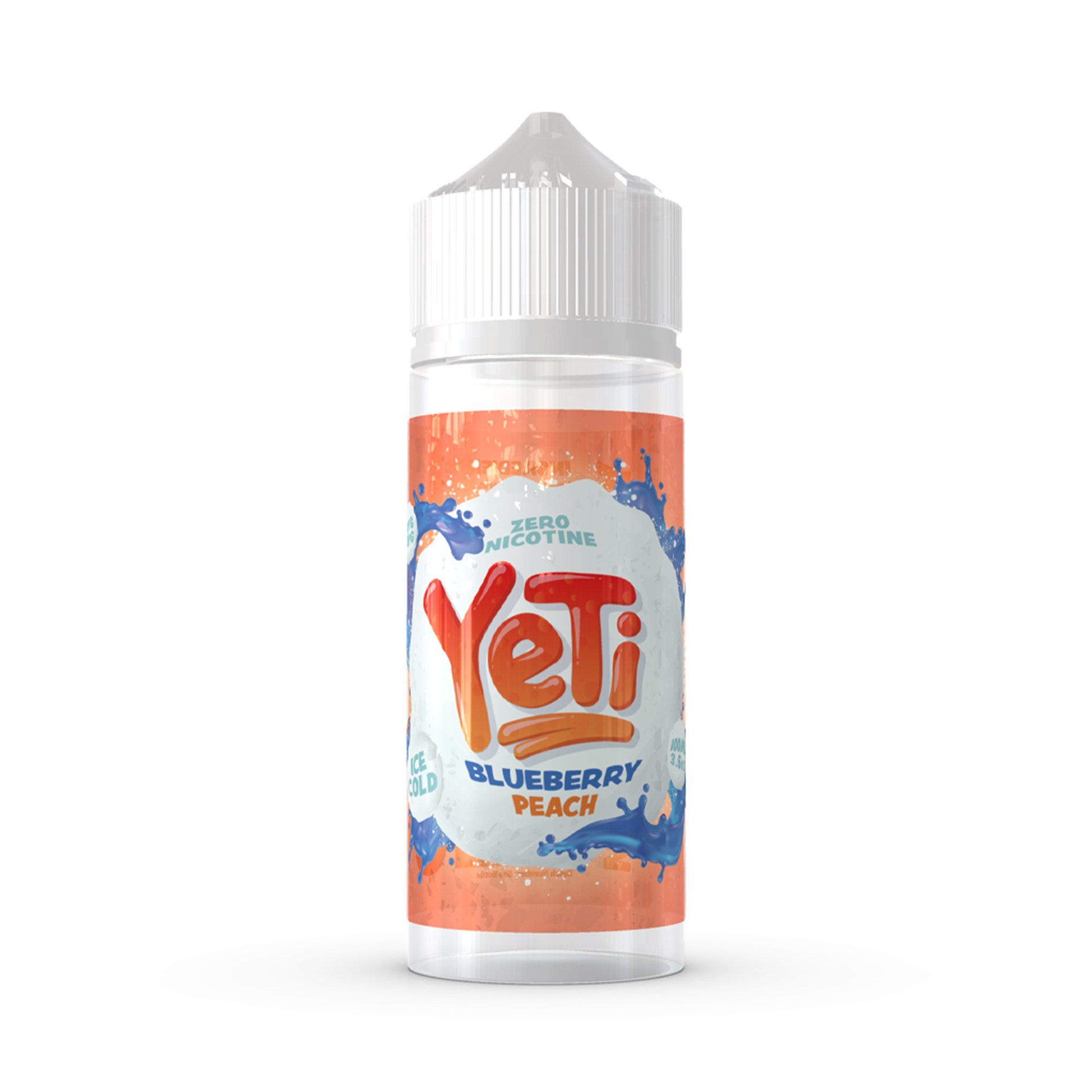 Yeti 100ml Short Fill E-Liquid Blueberry Peach