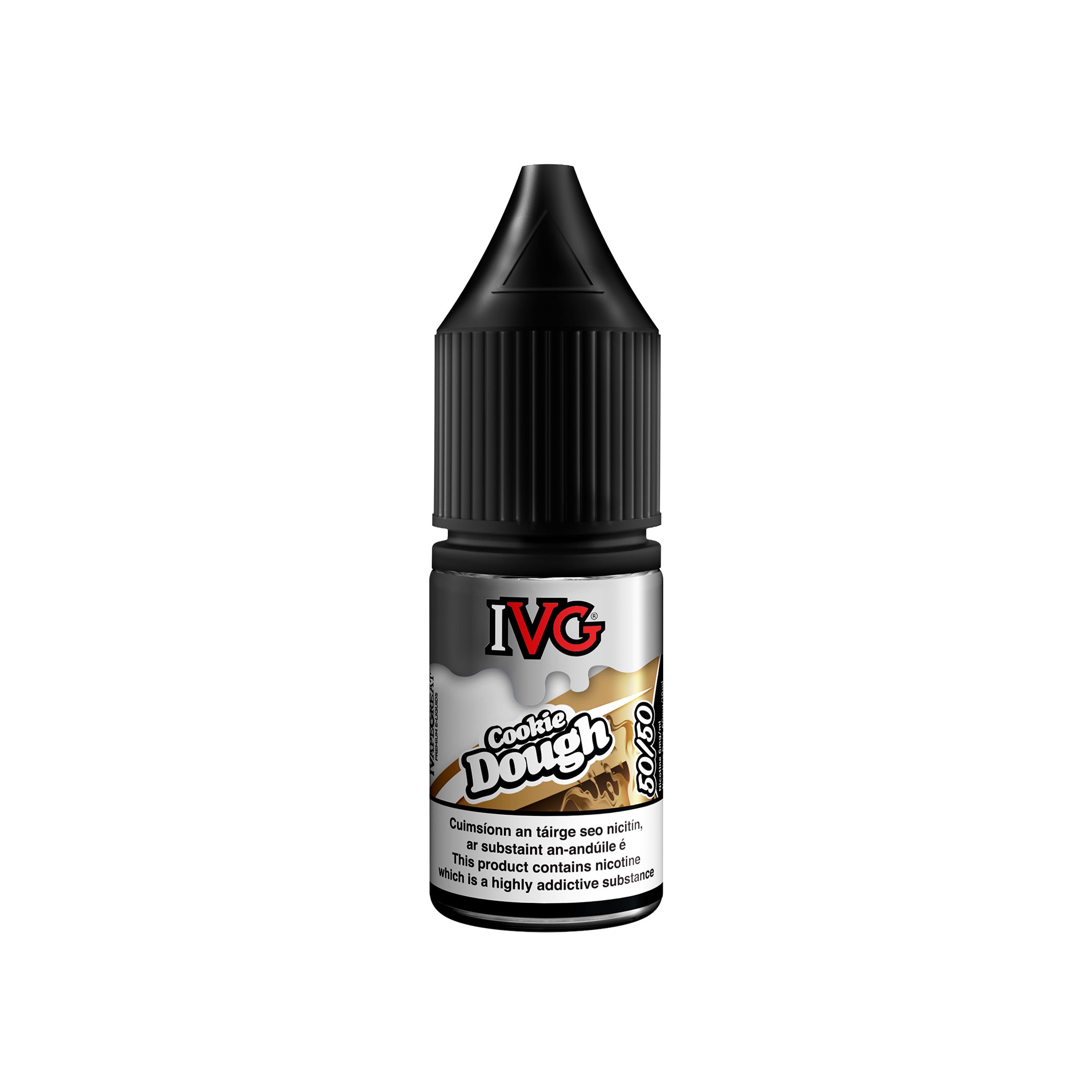 IVG 50/50 Dessert Range E-Liquid Cookie Dough 3MG - Very Low Nicotine 