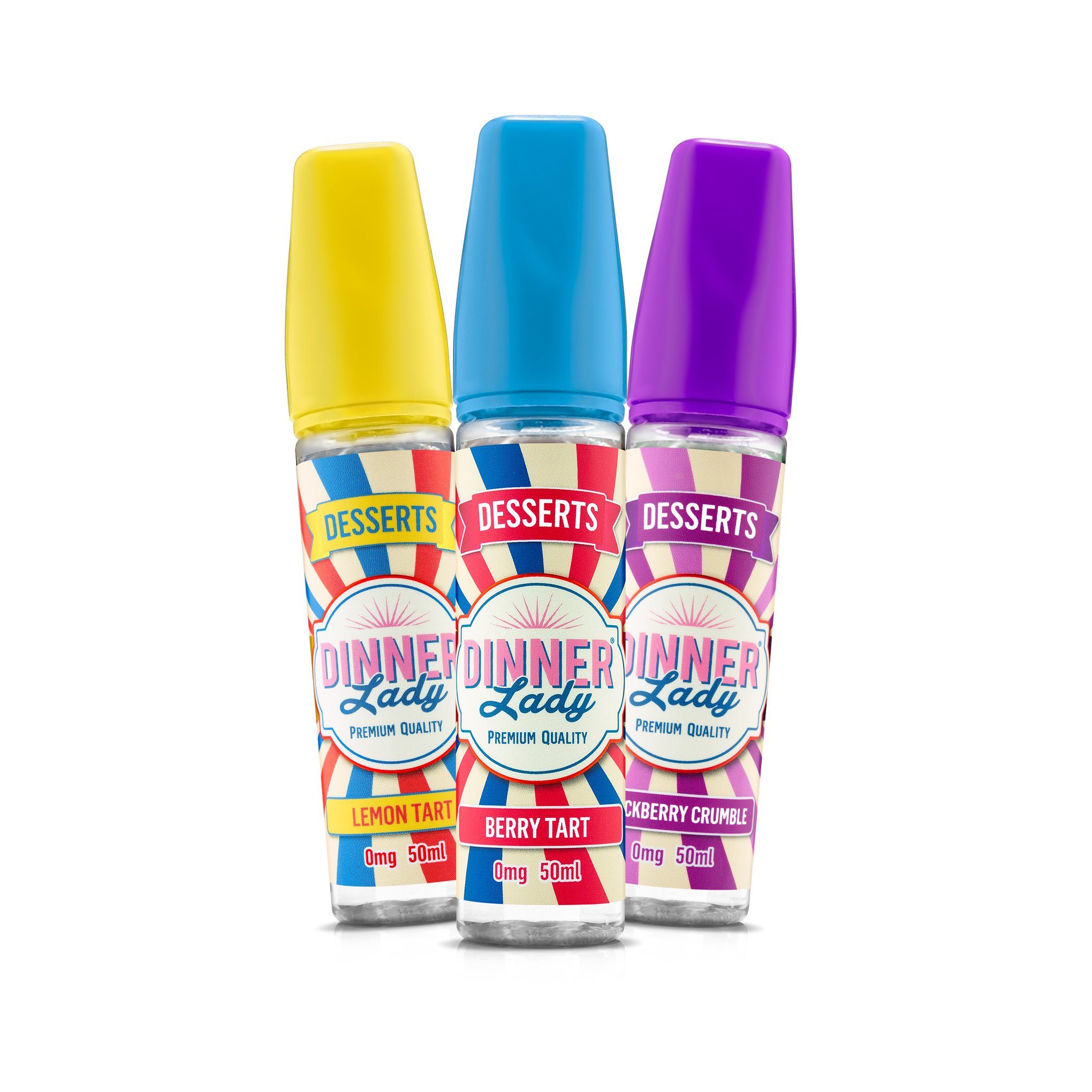 Dinner Lady Desserts Range E-Liquid