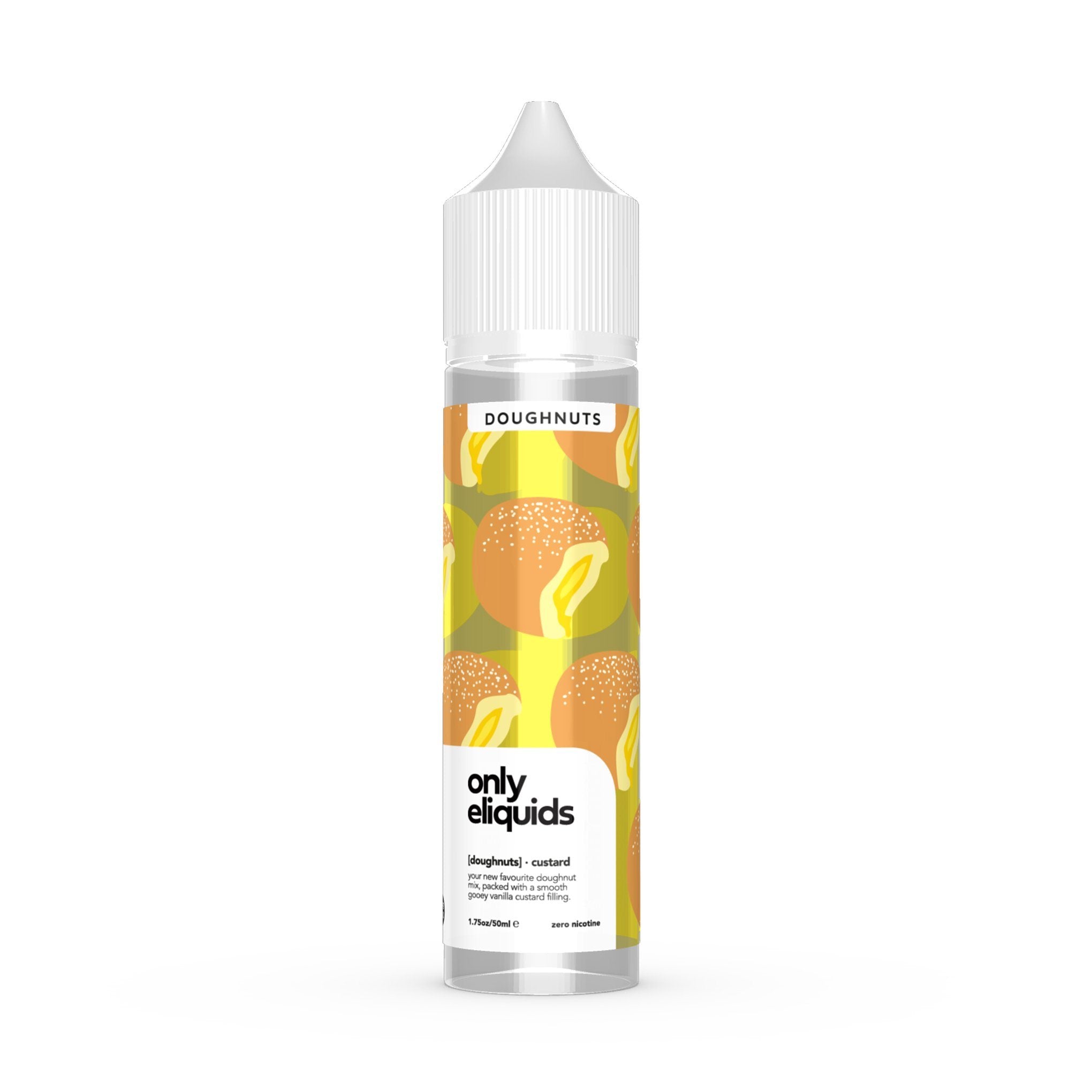 Only E-Liquids Doughnuts Range Custard