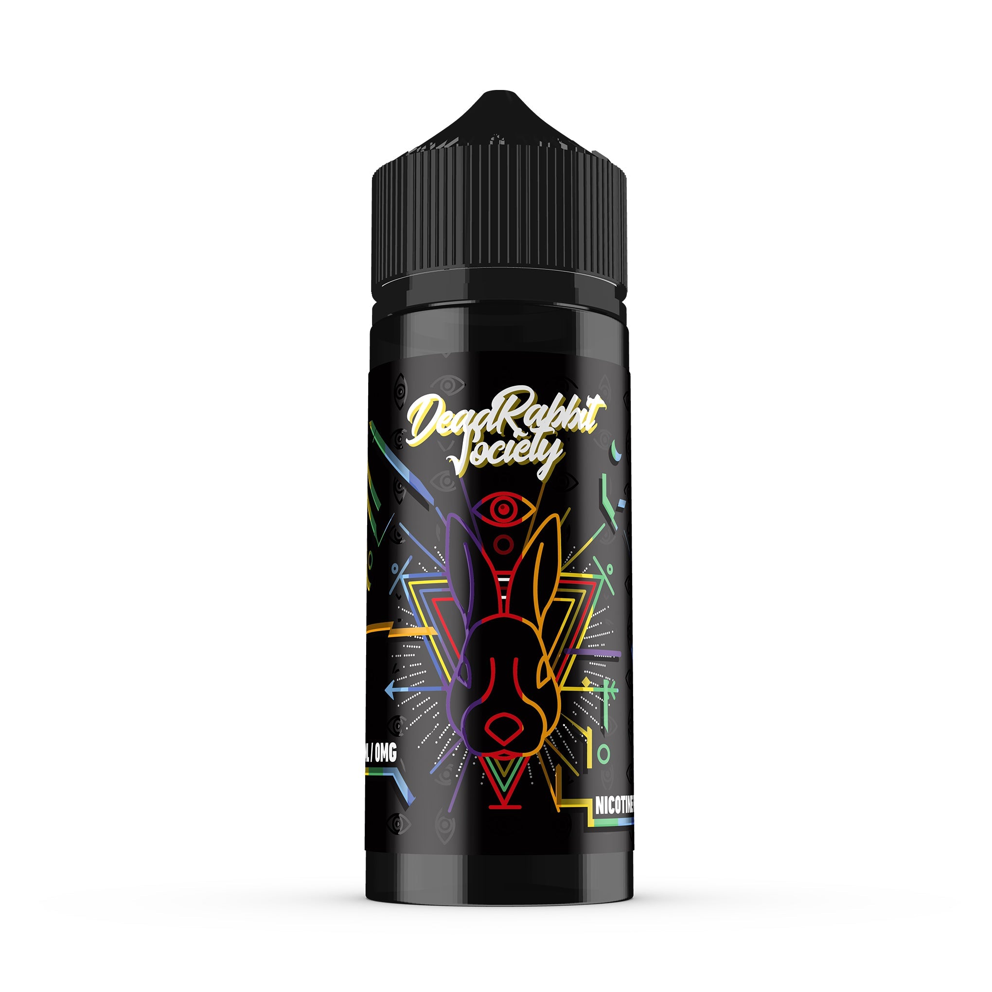 DRS Black Short Fill E-Liquid Rainbow 