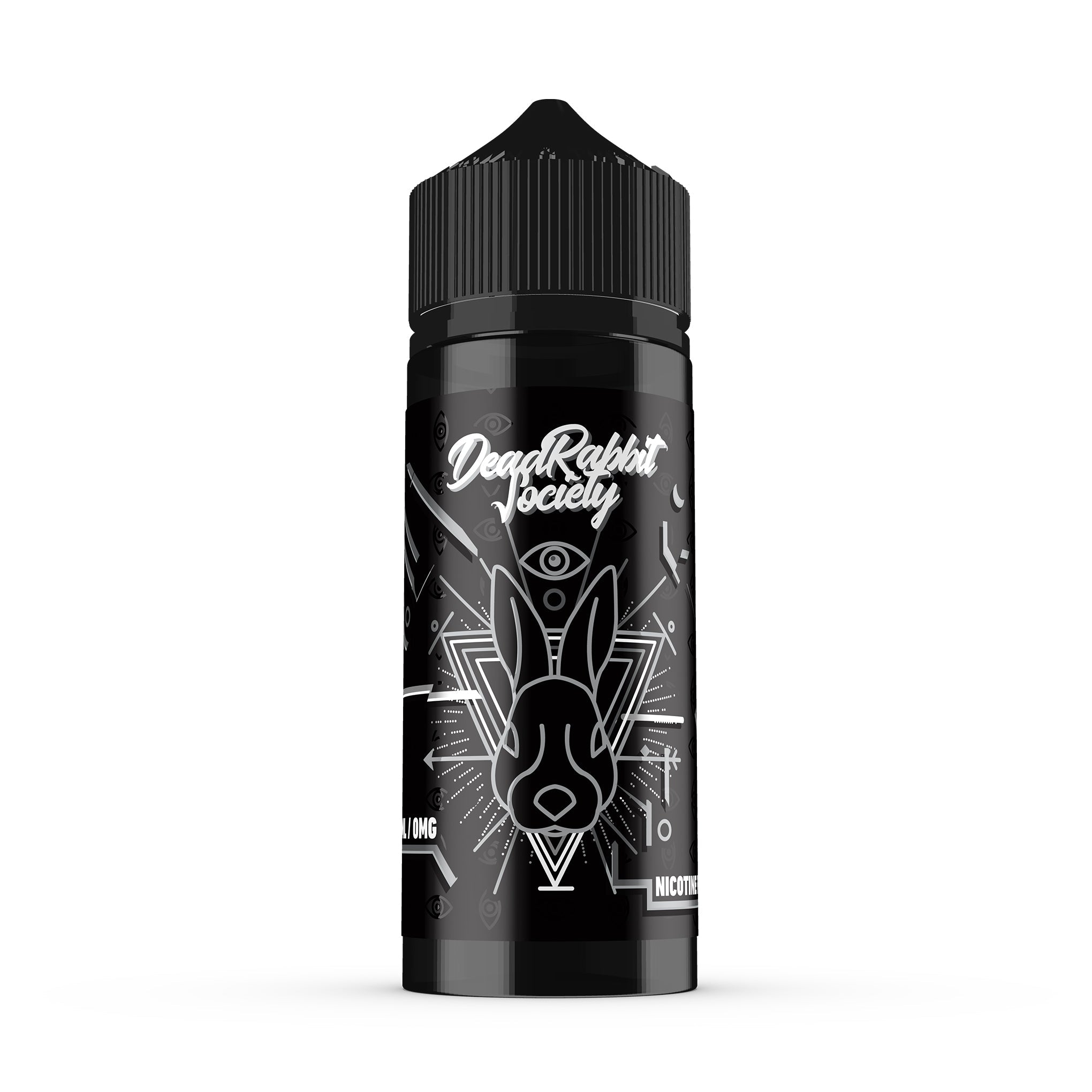 DRS Black Short Fill E-Liquid Silver