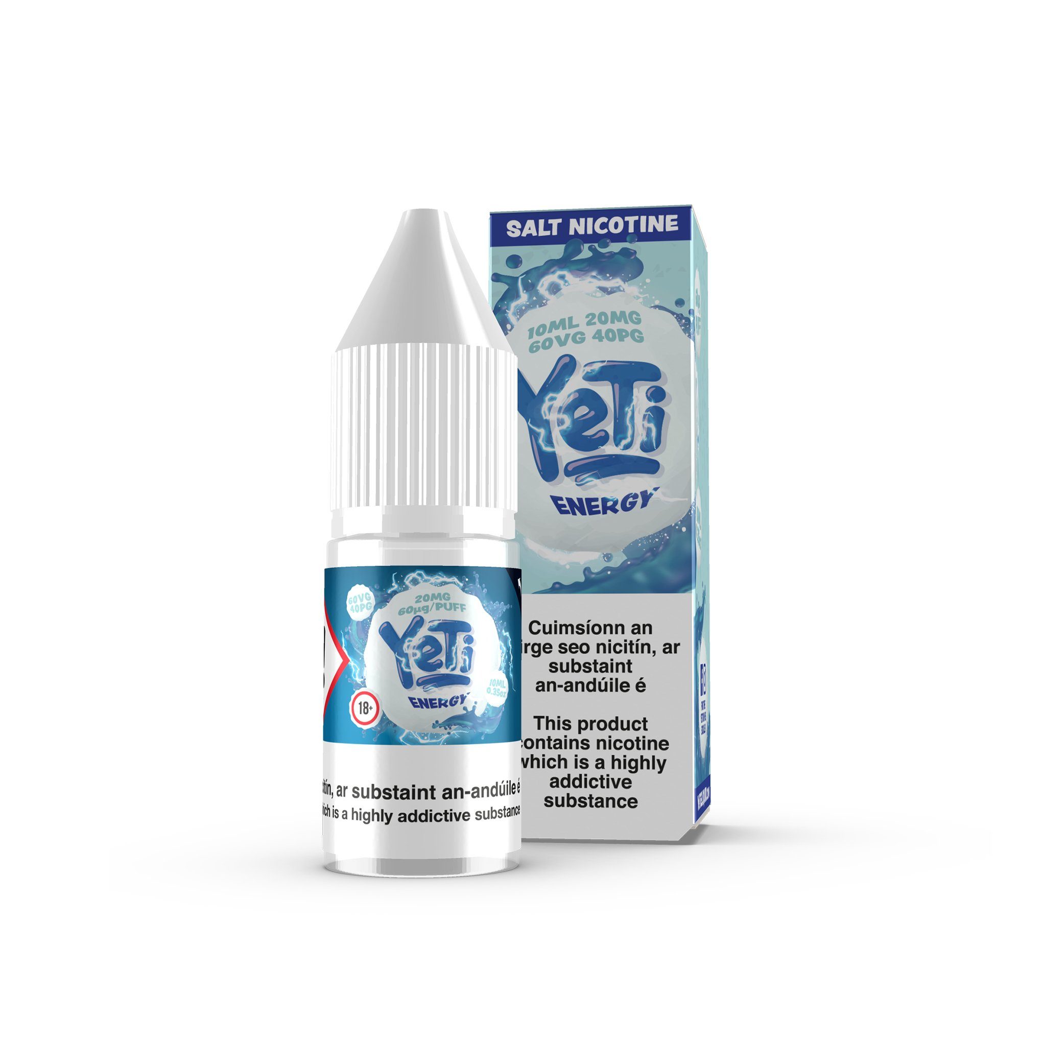 Yeti Nicotine Salt E-Liquid Energy