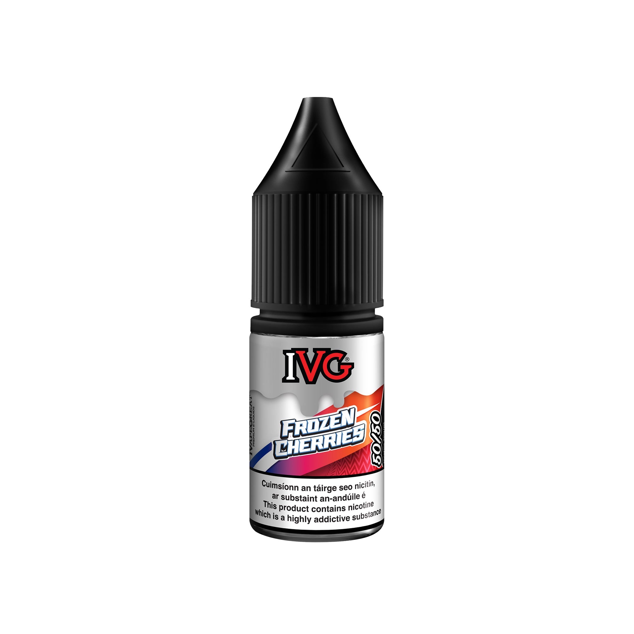 IVG 50/50 Iced Range E-Liquid Frozen Cherries 3MG - Very Low Nicotine 