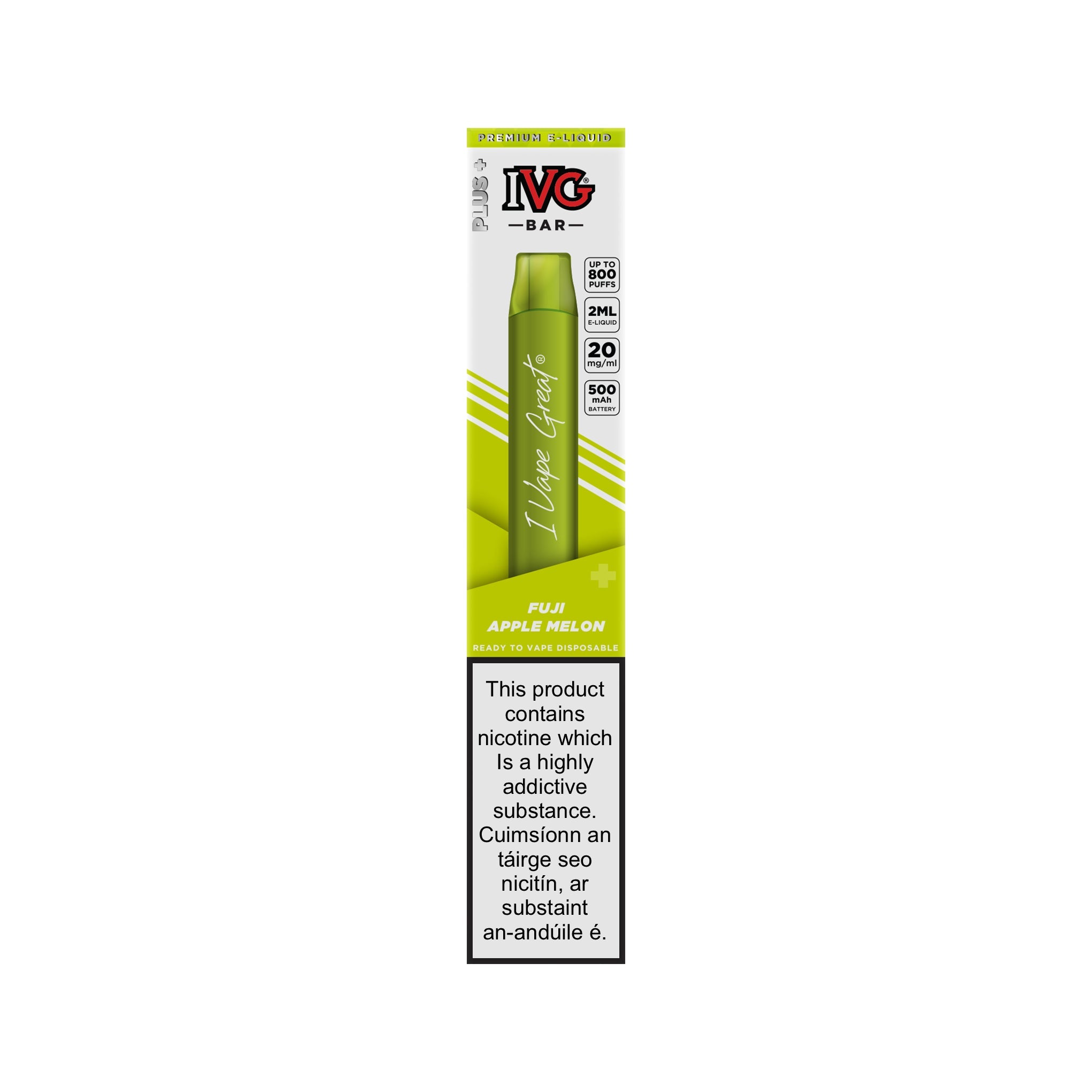 IVG Bar Plus Disposable Kit Fuji Apple Melon