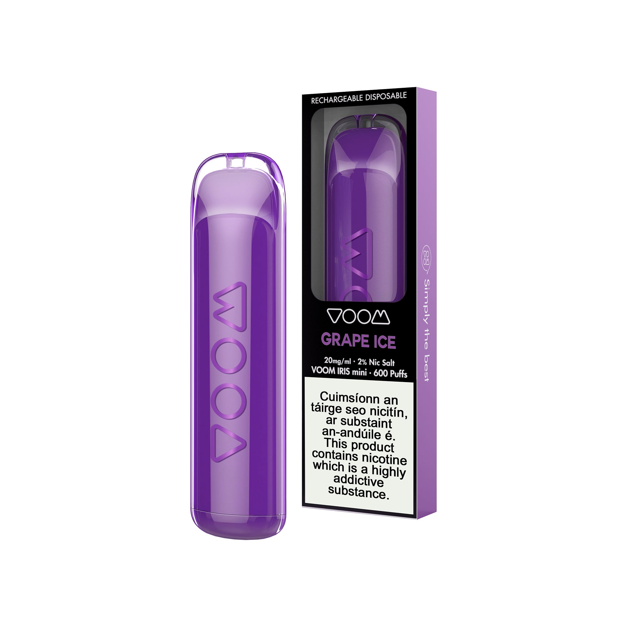 VOOM Iris Disposable Kit Grape Ice 