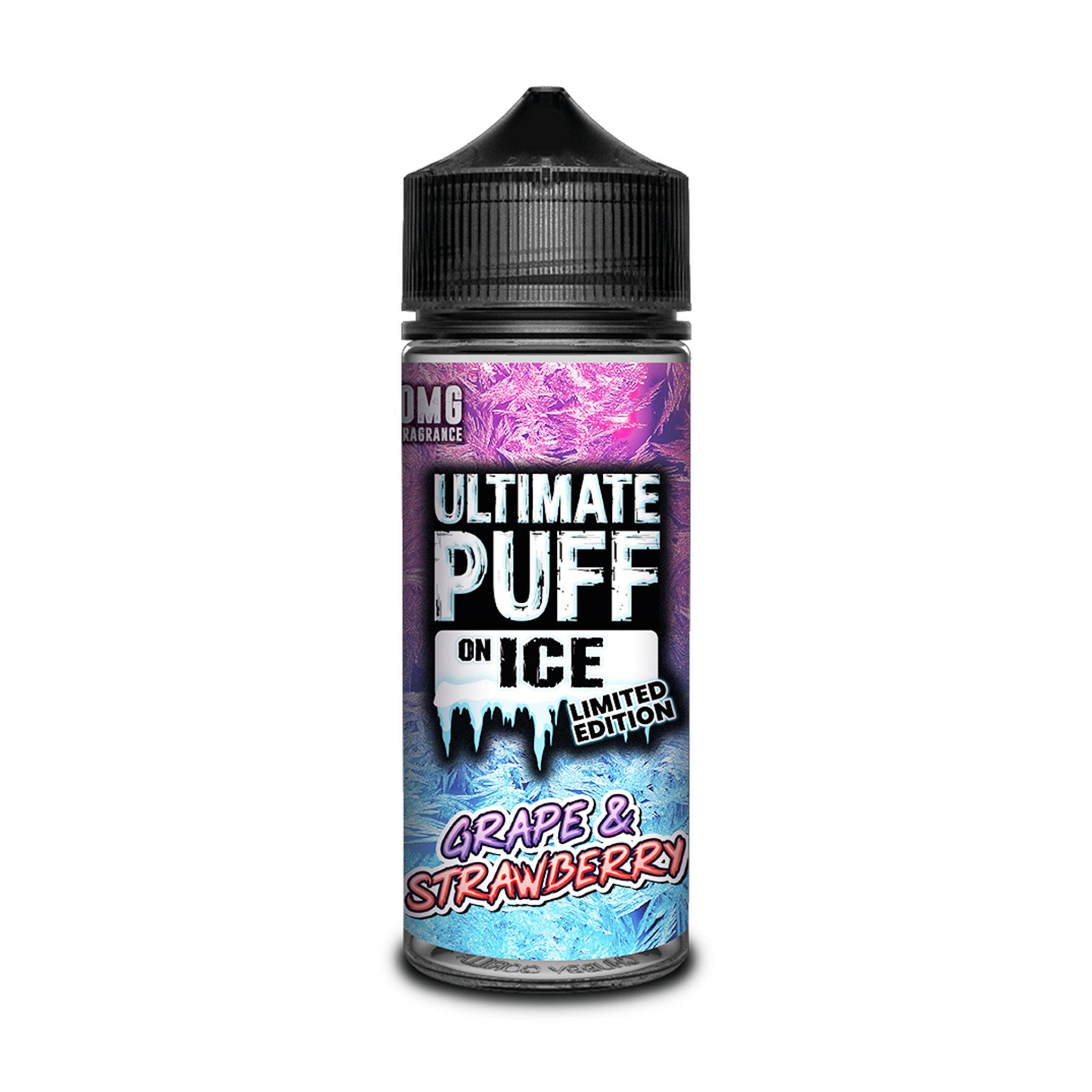 Ultimate Puff Short Fill E-Liquid Grape & Strawberry Ice