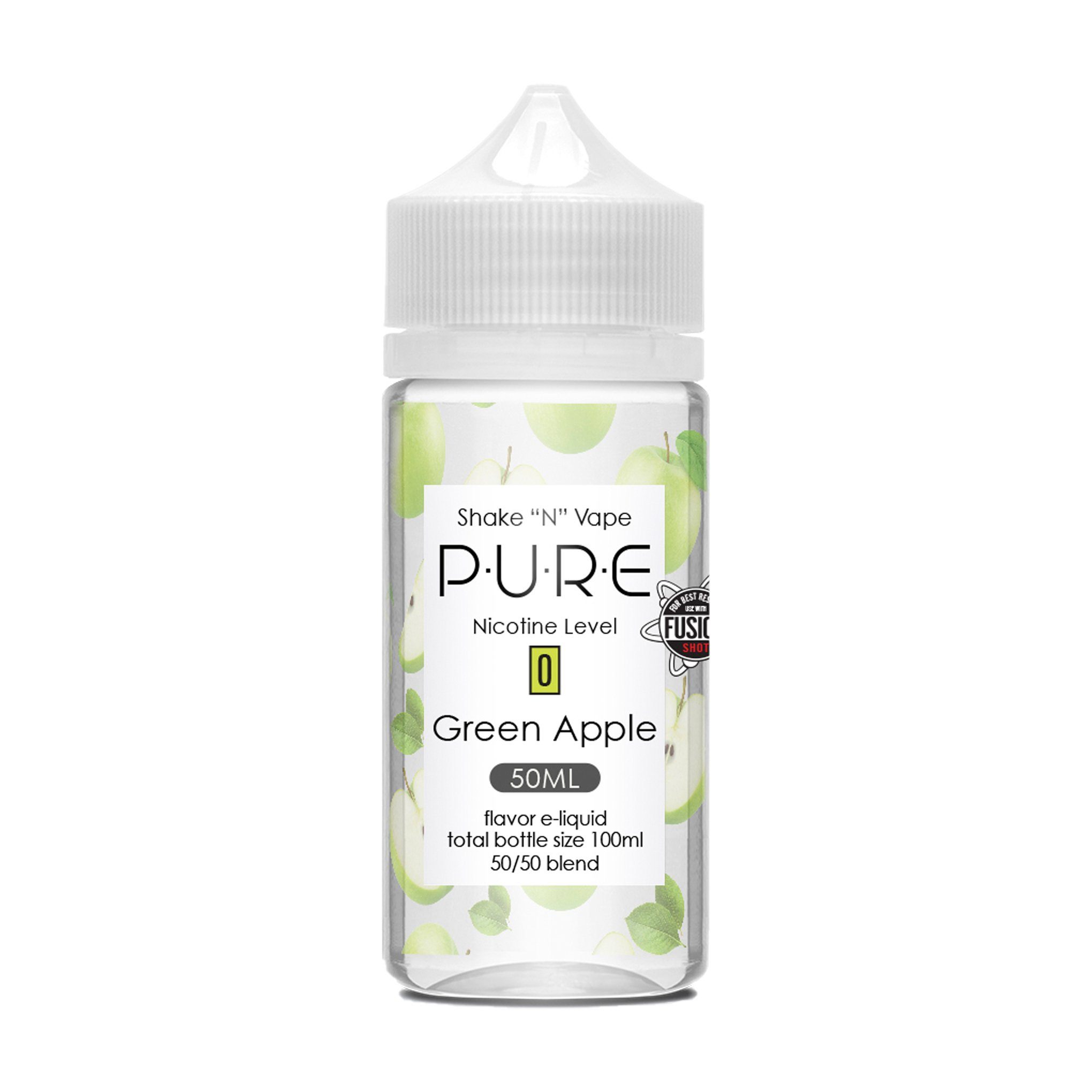 PURE Short Fill E-Liquid Green Apple